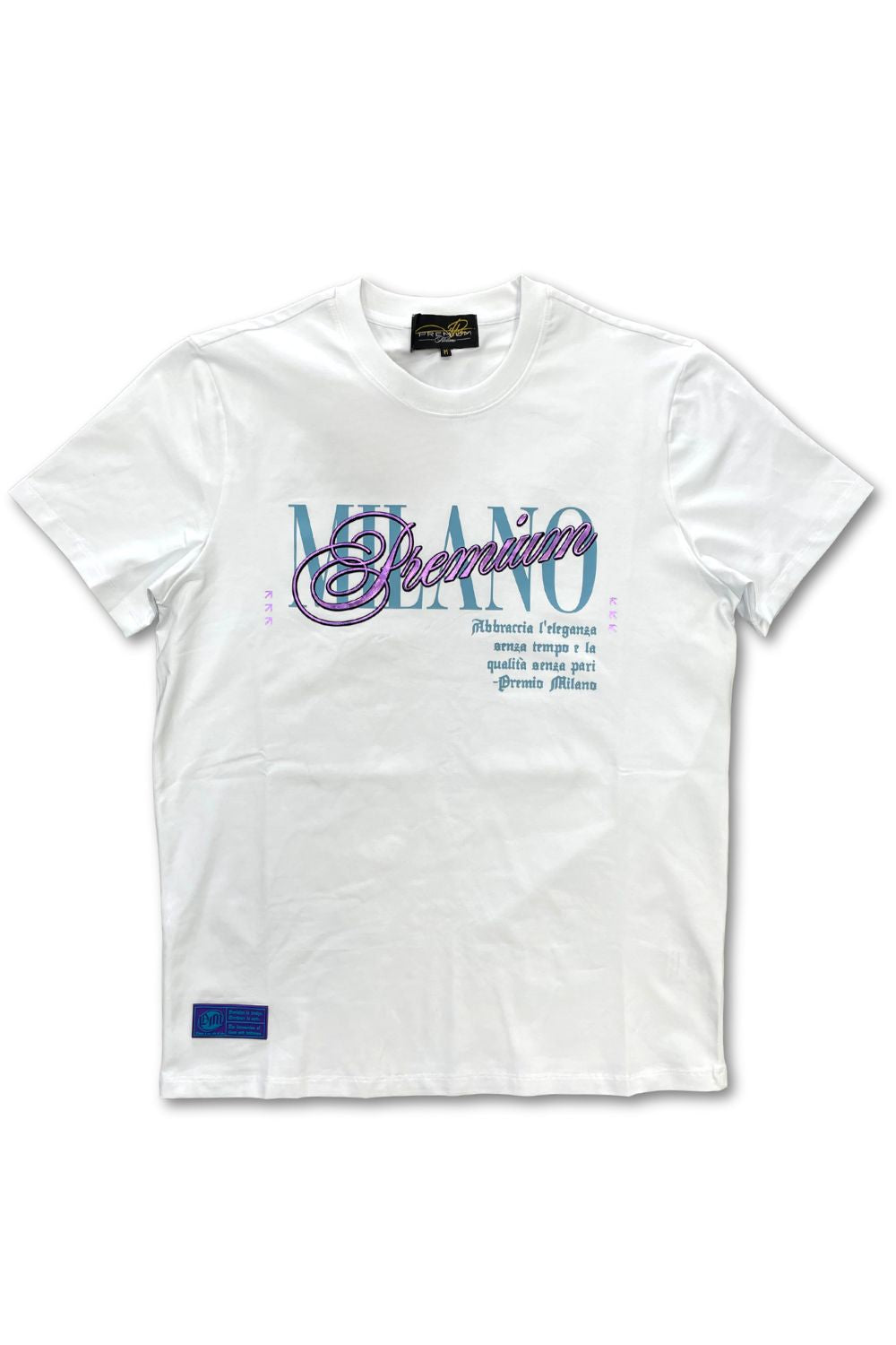 Premium Milano 8 Ball T - Shirt - White
