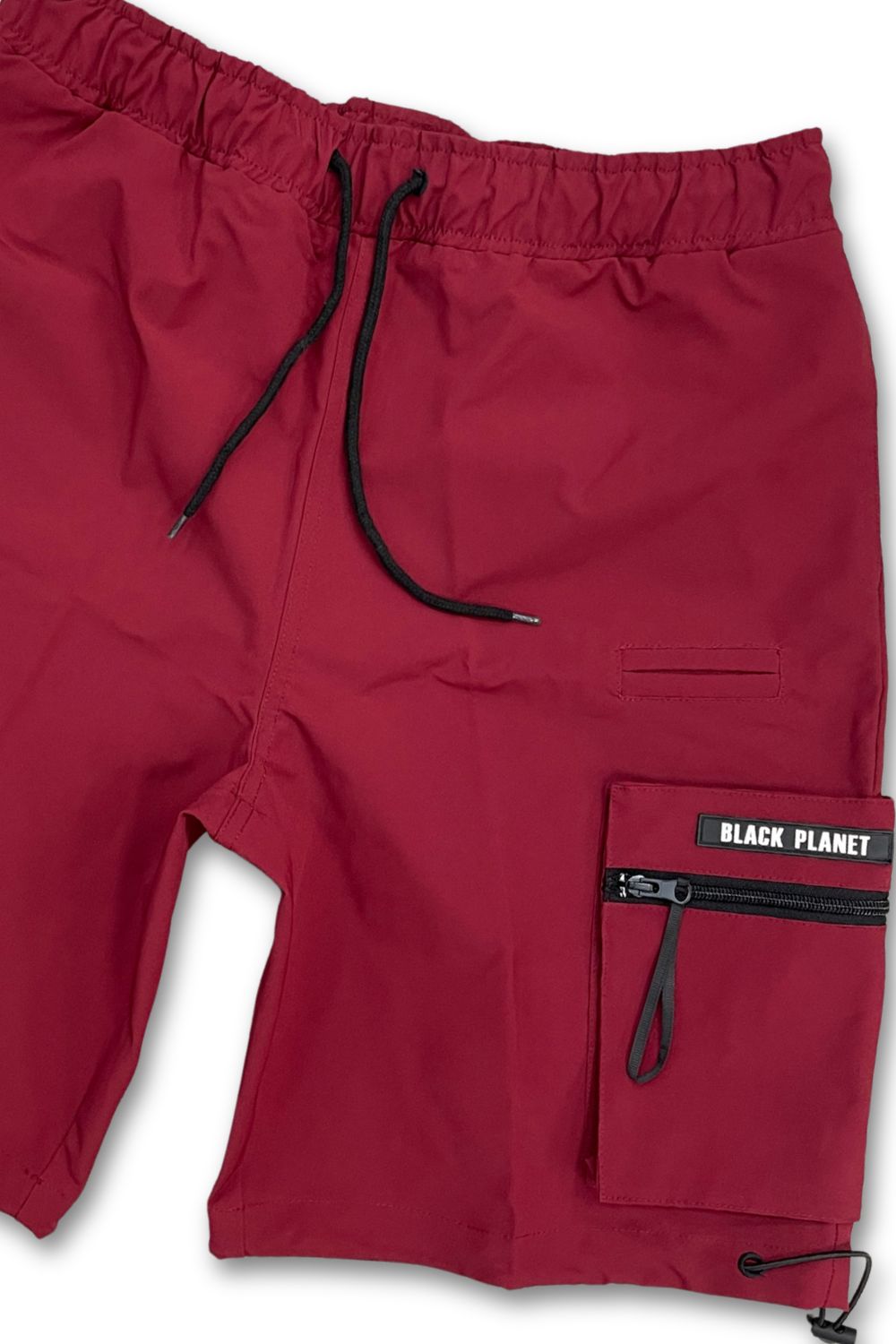 Black Planet Shorts - Burgundy