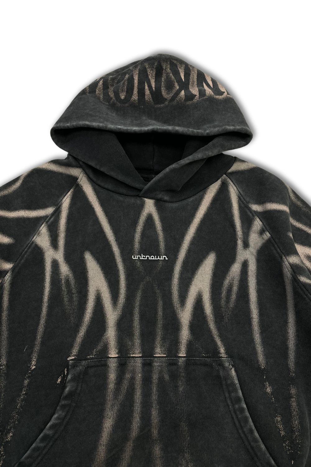 Unkown Graphic T-Shirt With Hood
