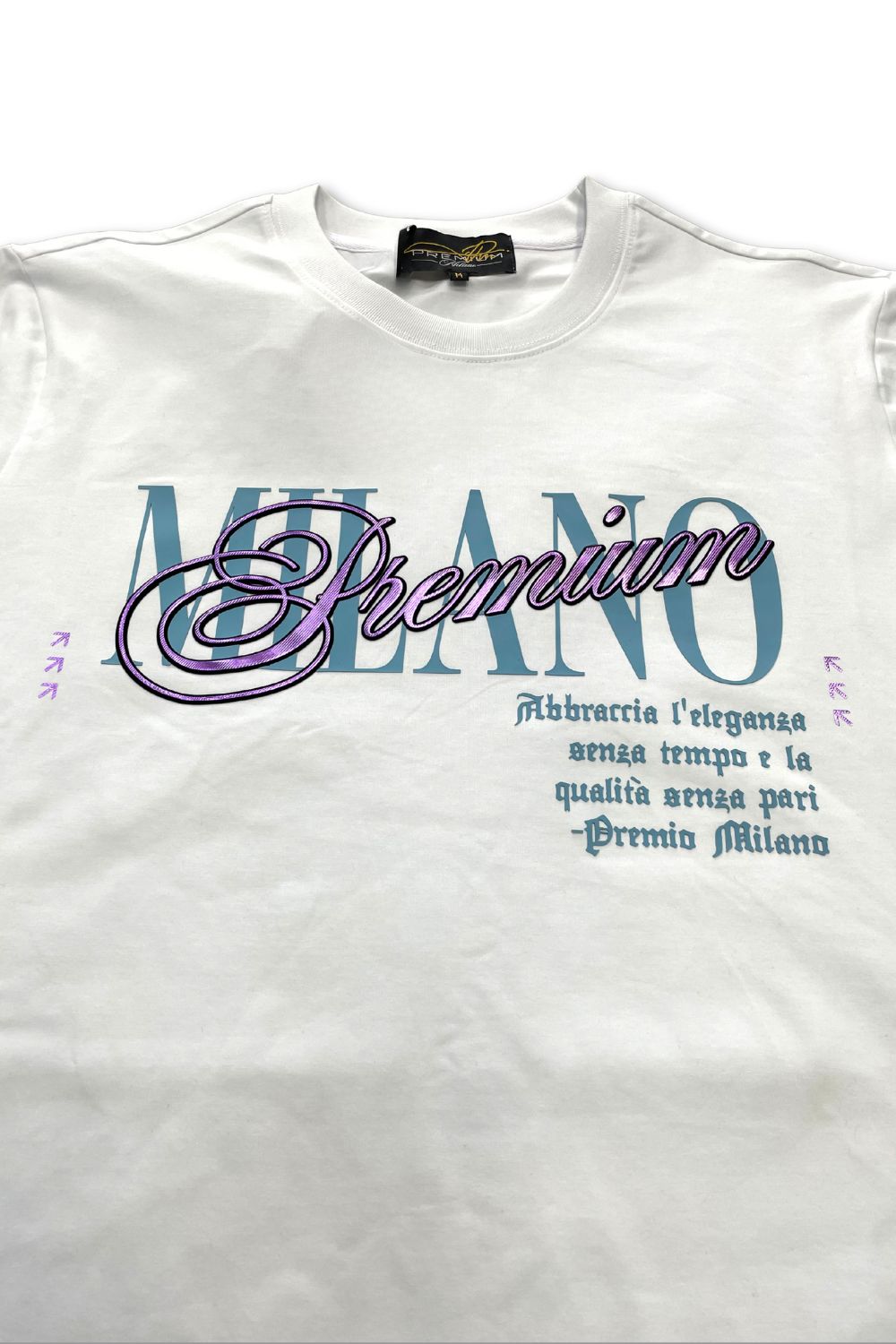 Premium Milano 8 Ball T - Shirt - White