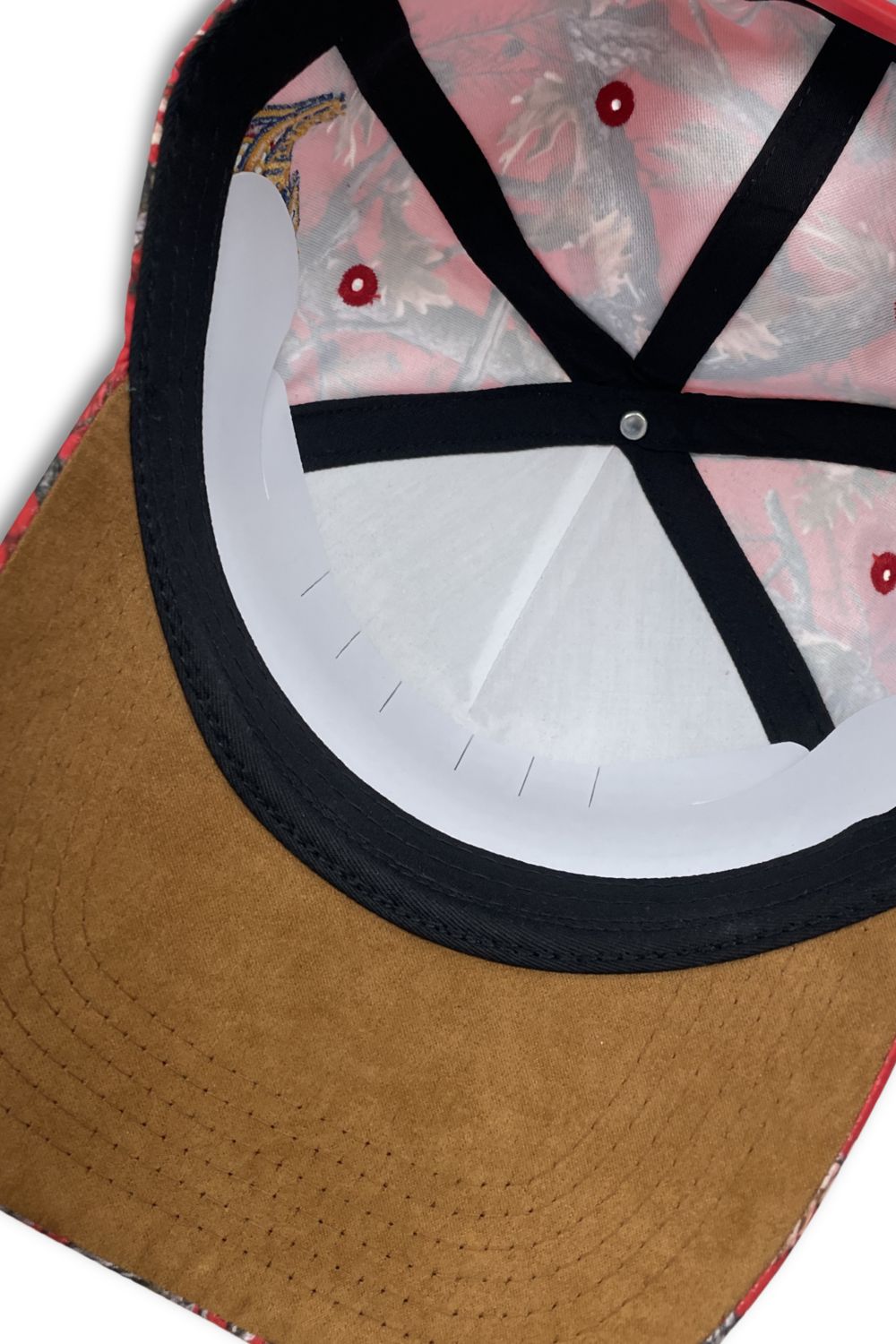 World Wyde Camo Trucker Hat - Red