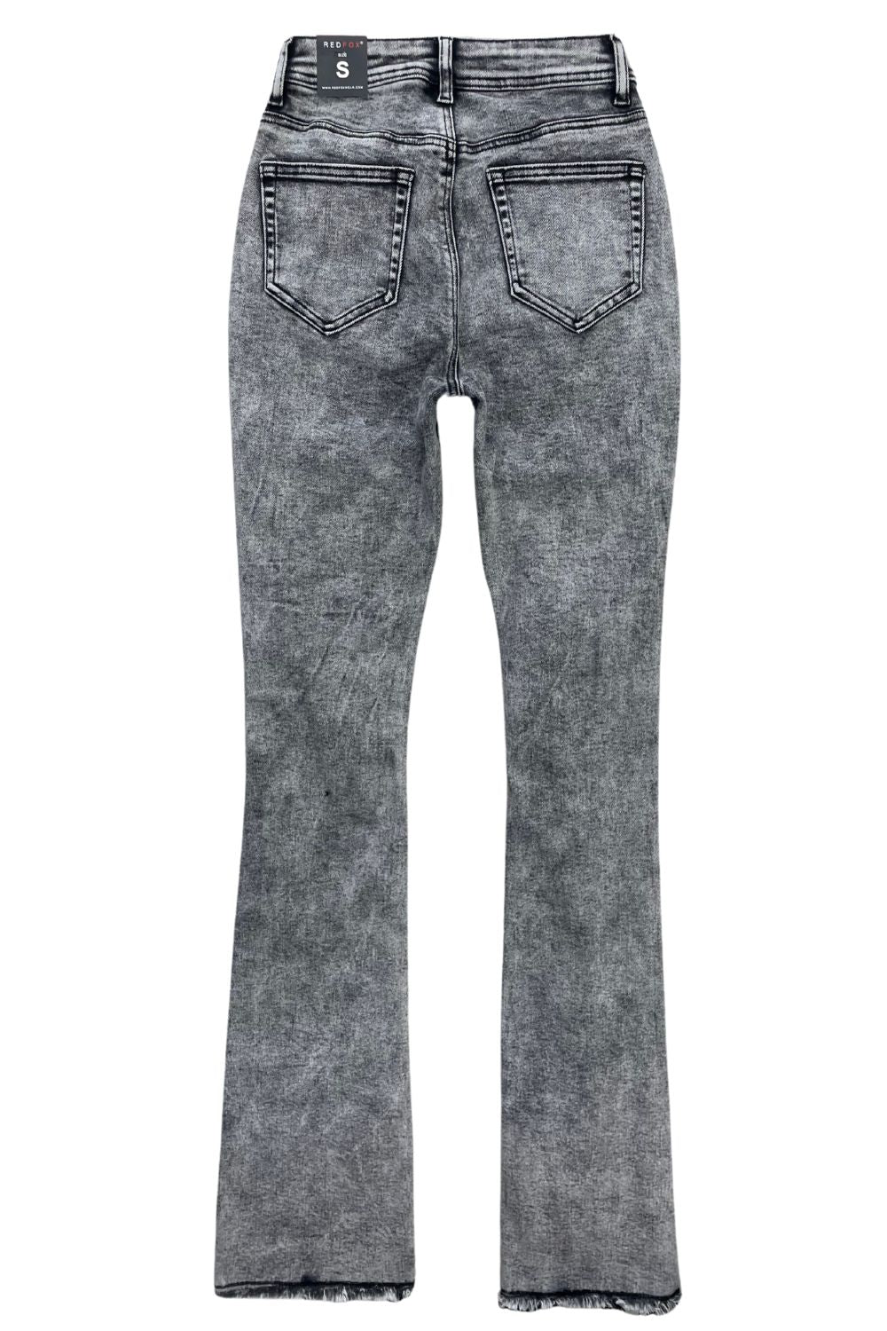 Red Fox Women’s Stacked Jeans - Vintage Grey