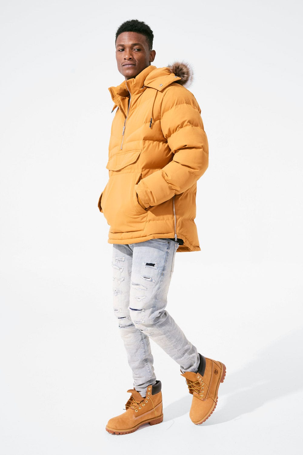 Jordan Craig Concord Pullover Anorak Jacket (Desert)