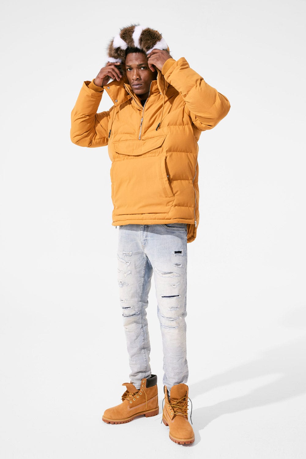 Jordan Craig Concord Pullover Anorak Jacket (Desert)