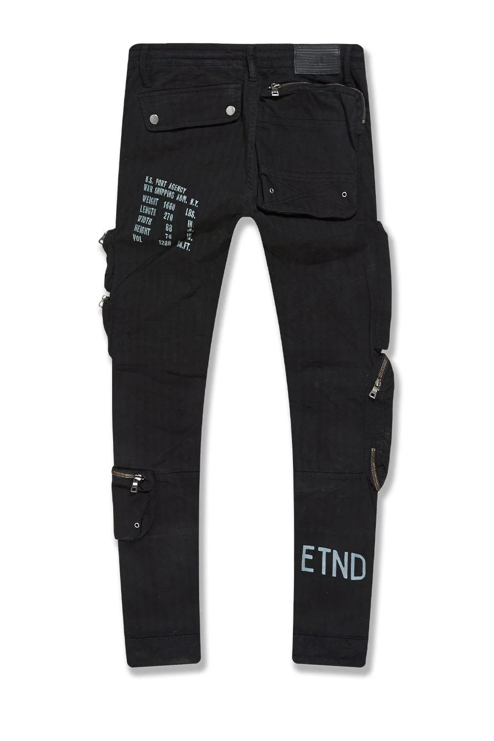 Jordan Craig Infantry Division Field Cargo Jeans- Black