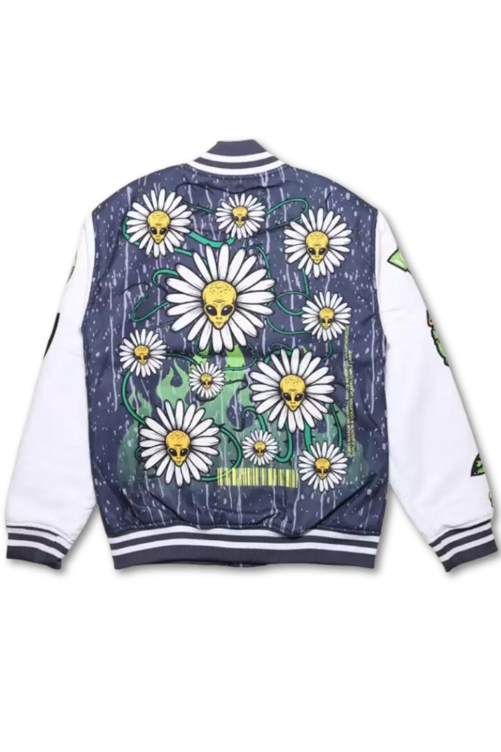 Reason Space Alien Varsity Jacket