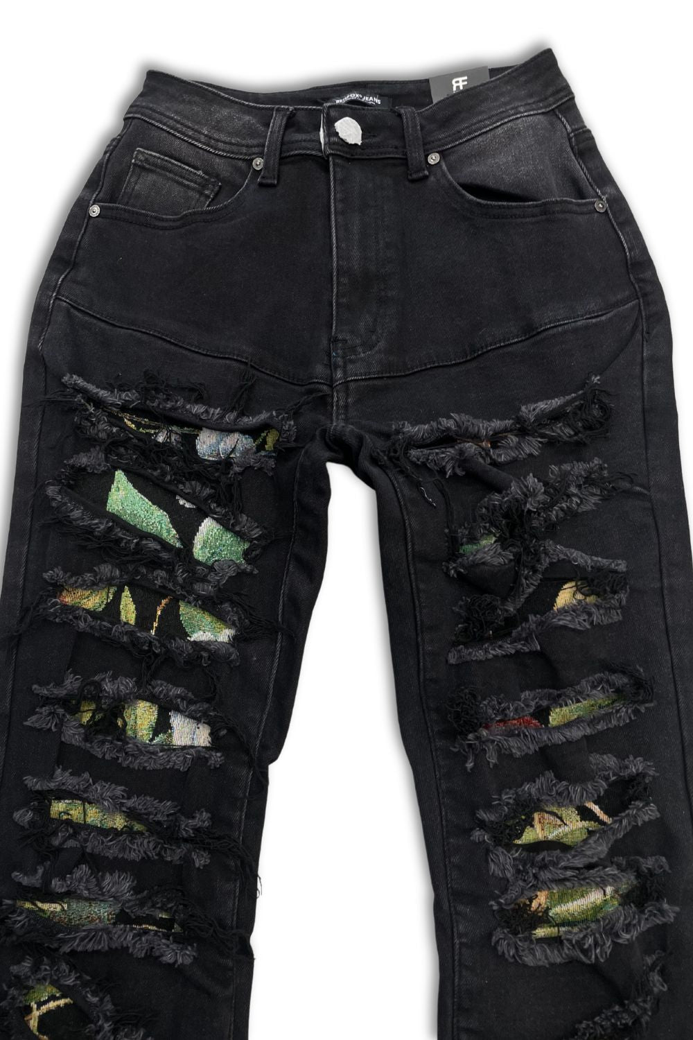 Red Fox Women’s Stacked Floral Jeans