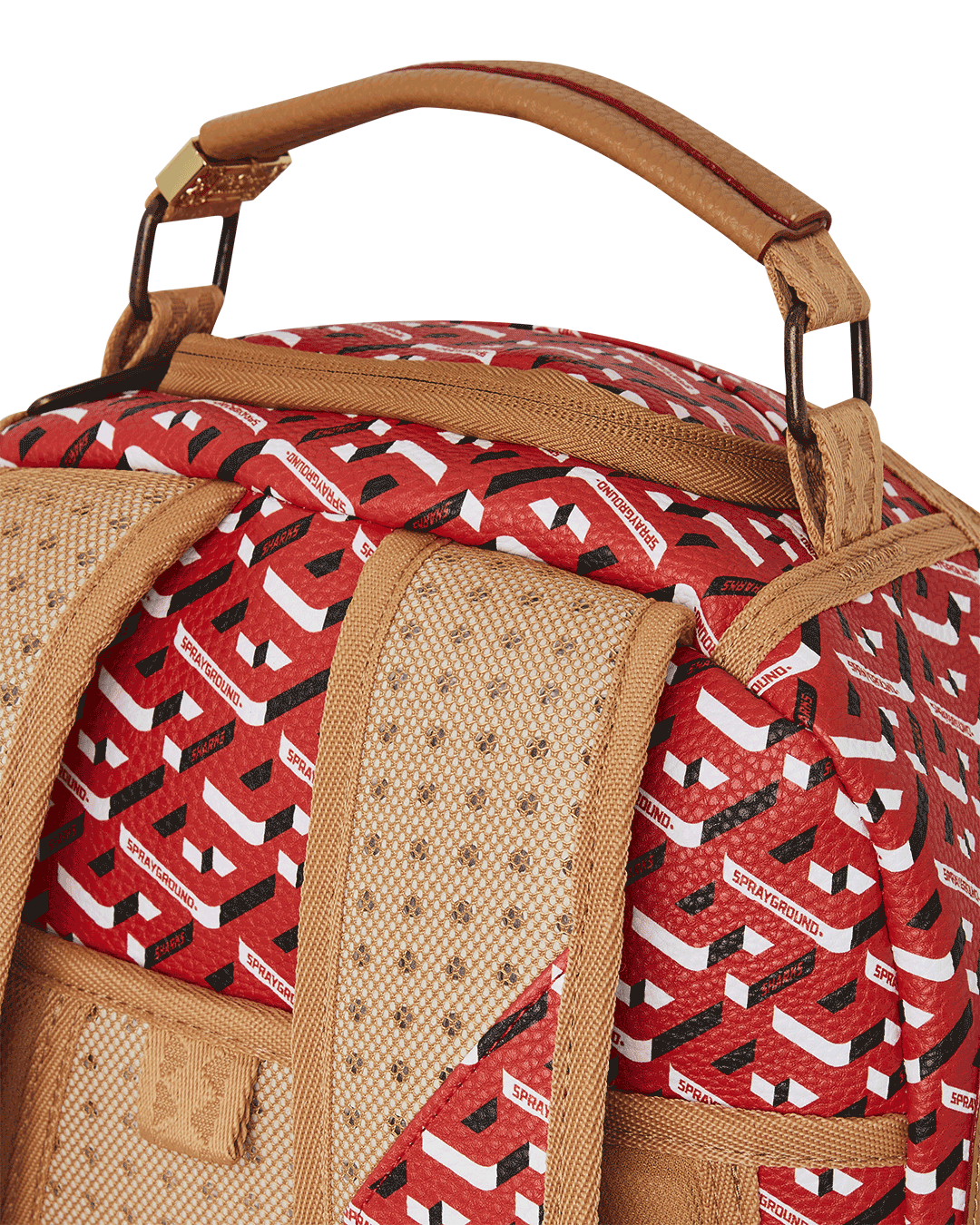 Sprayground Red Backpack