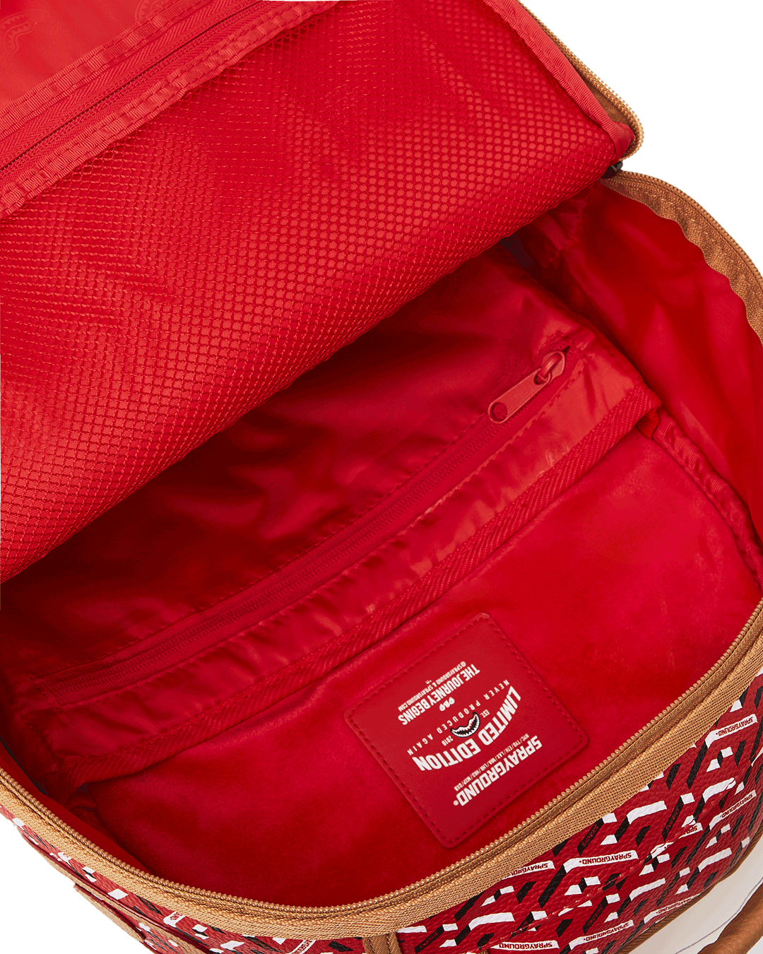 Sprayground Red Backpack