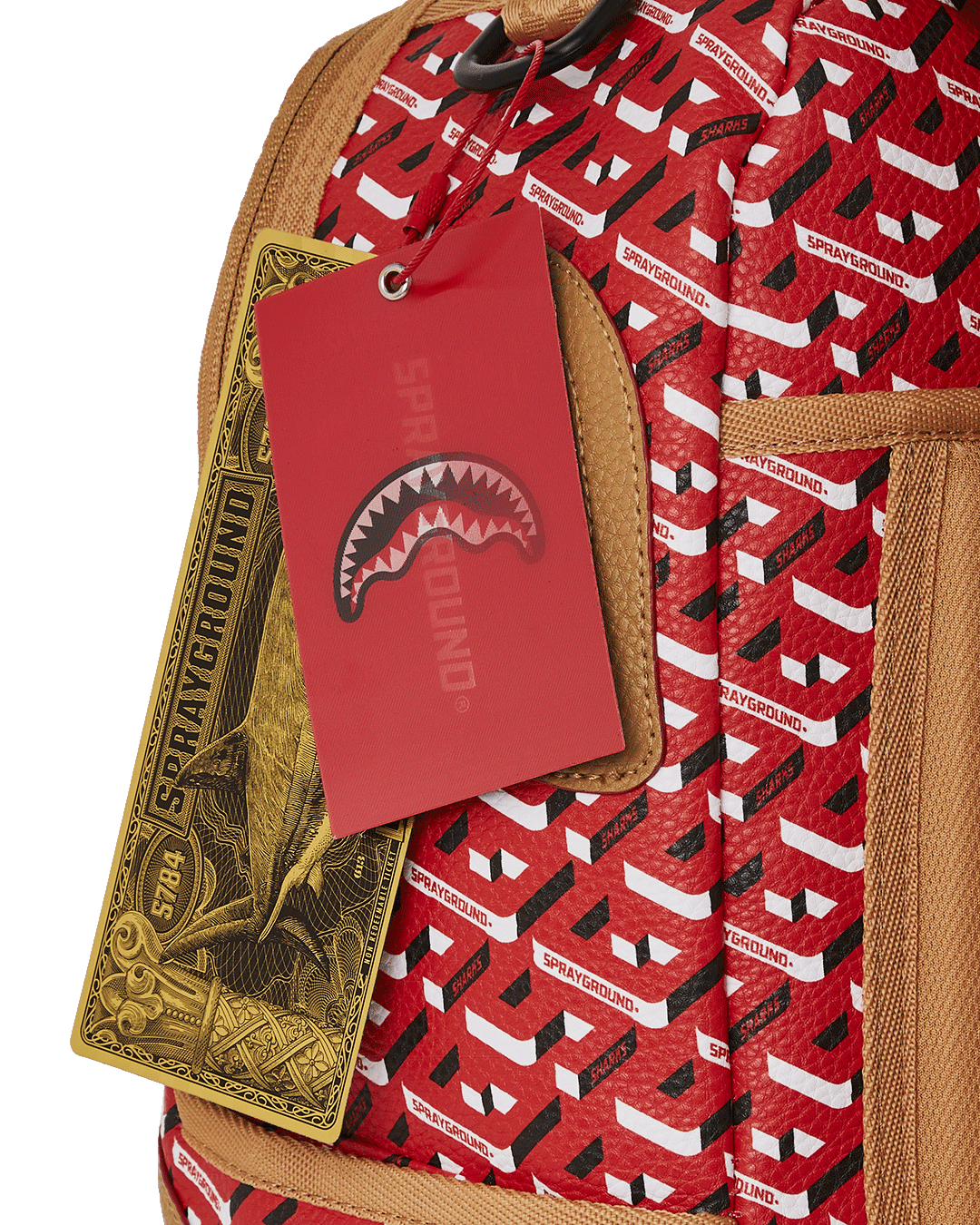 Sprayground Red Backpack