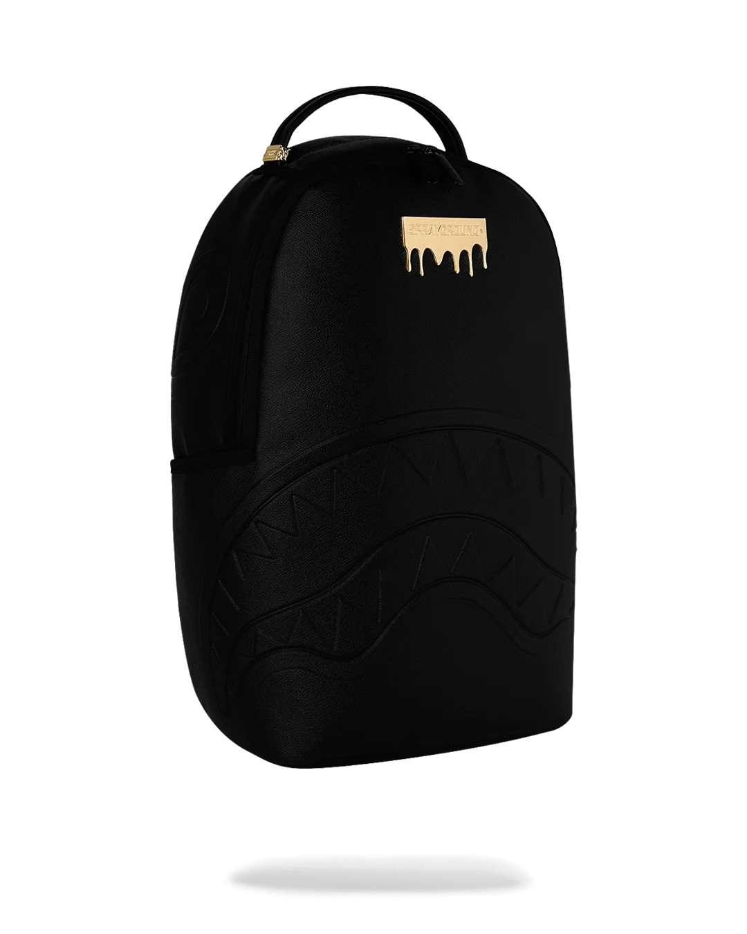 Sprayground- Gold Brick Drip Black Backpack