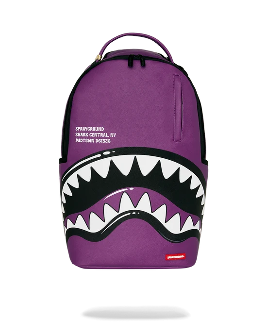 Sprayground - Shark Central Bubble Shark (Prple) Backpack