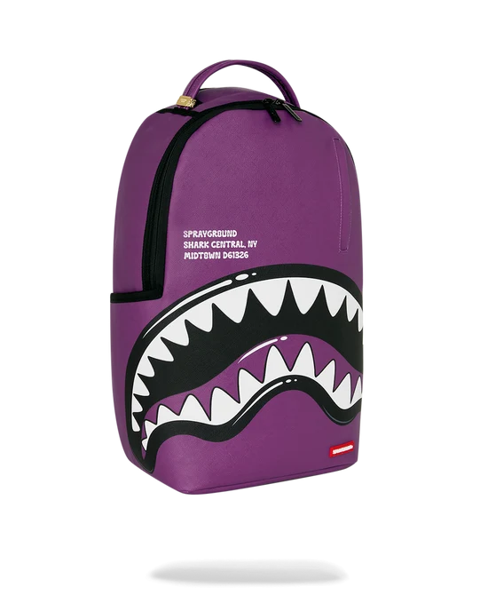 Sprayground - Shark Central Bubble Shark (Prple) Backpack