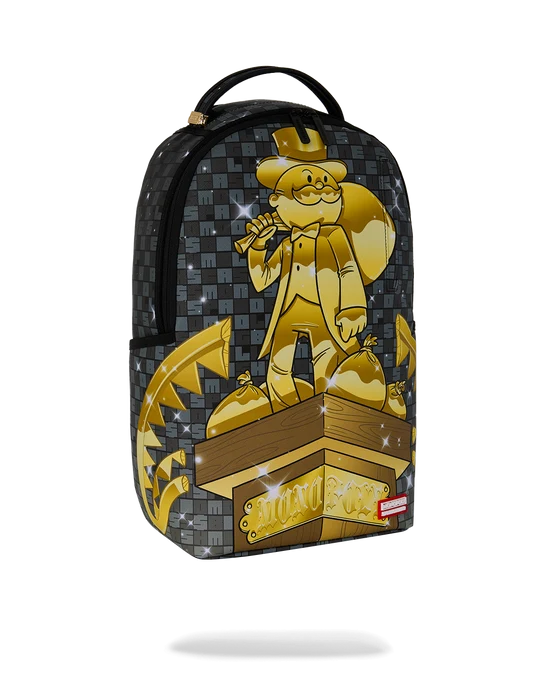 Sprayground - Monopoly Collab - Get The Gold Backpack