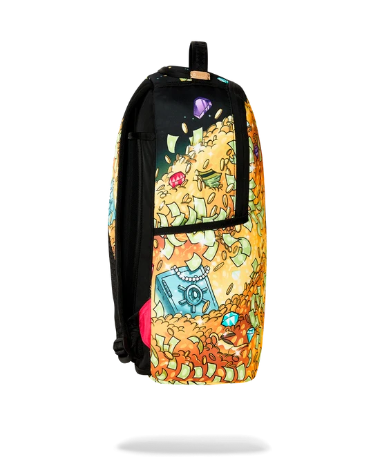 Sprayground - Scrooge McDuck Official Collab - Money Rider Backpack