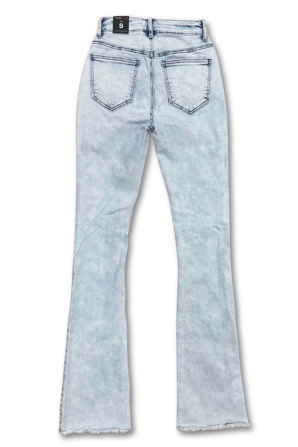 Red Fox Women’s Stacked Jeans - Ice Blue