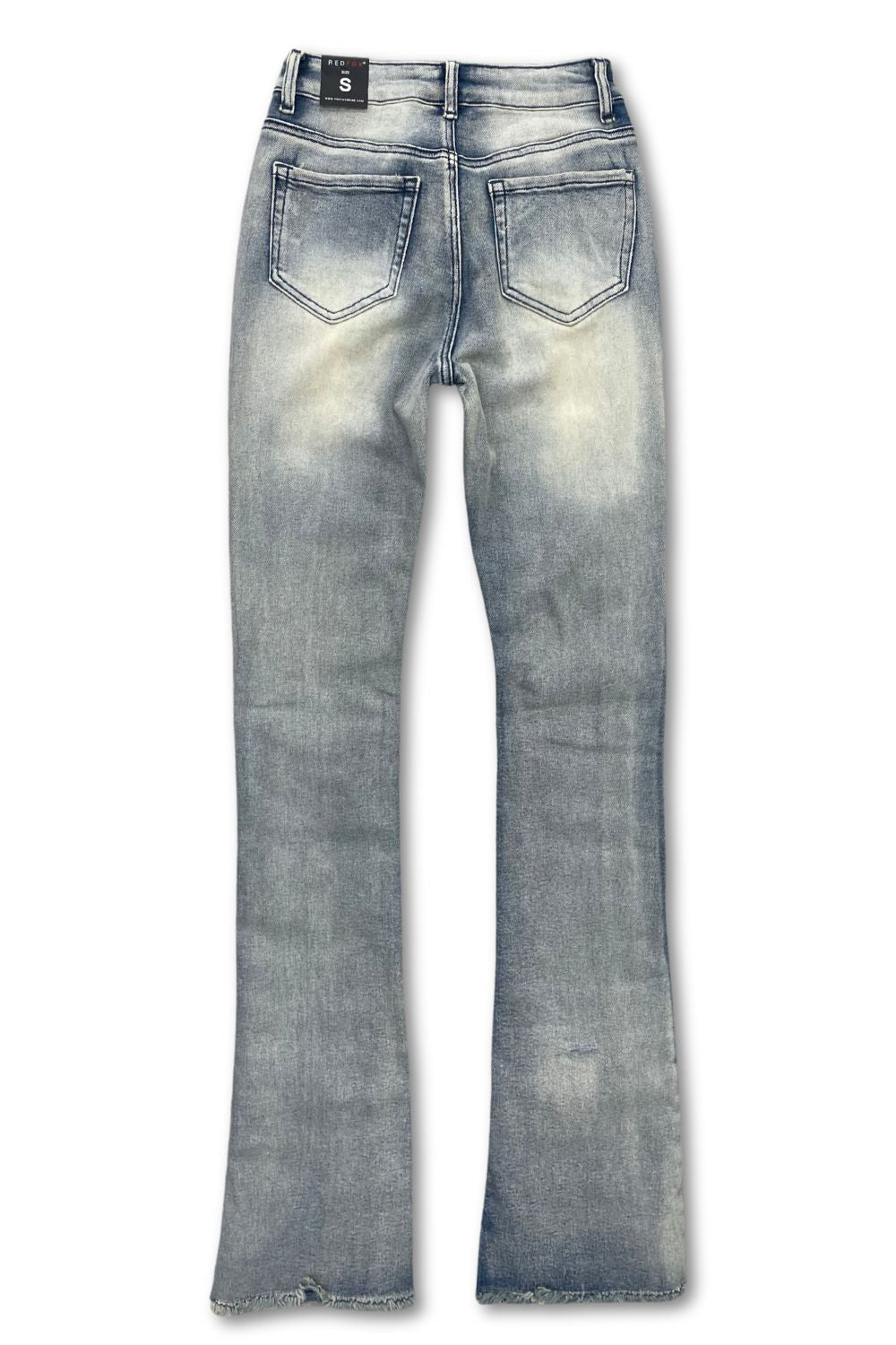 Red Fox Women's Stacked Jeans - Vintage Blue