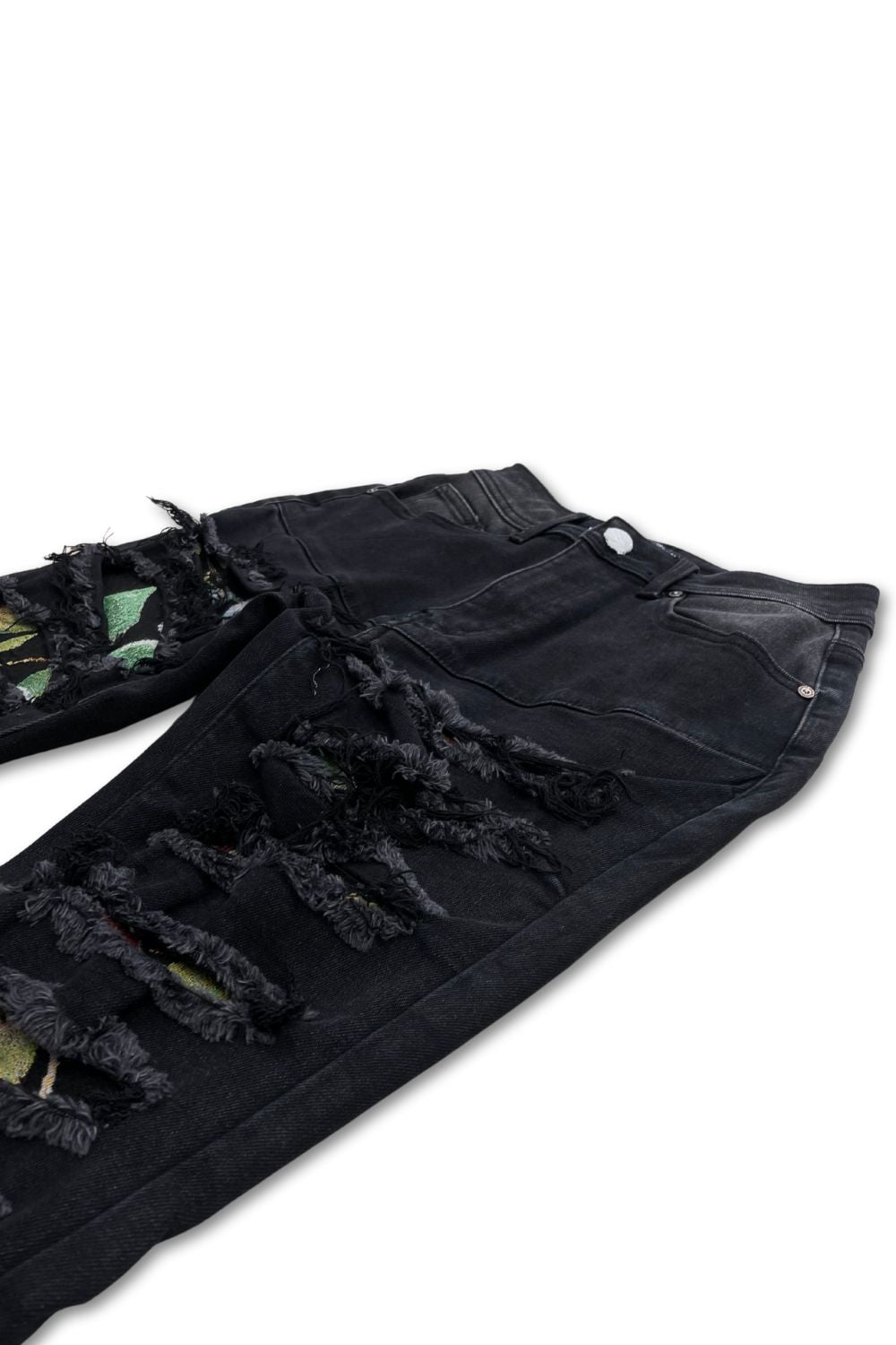 Red Fox Women’s Stacked Floral Jeans