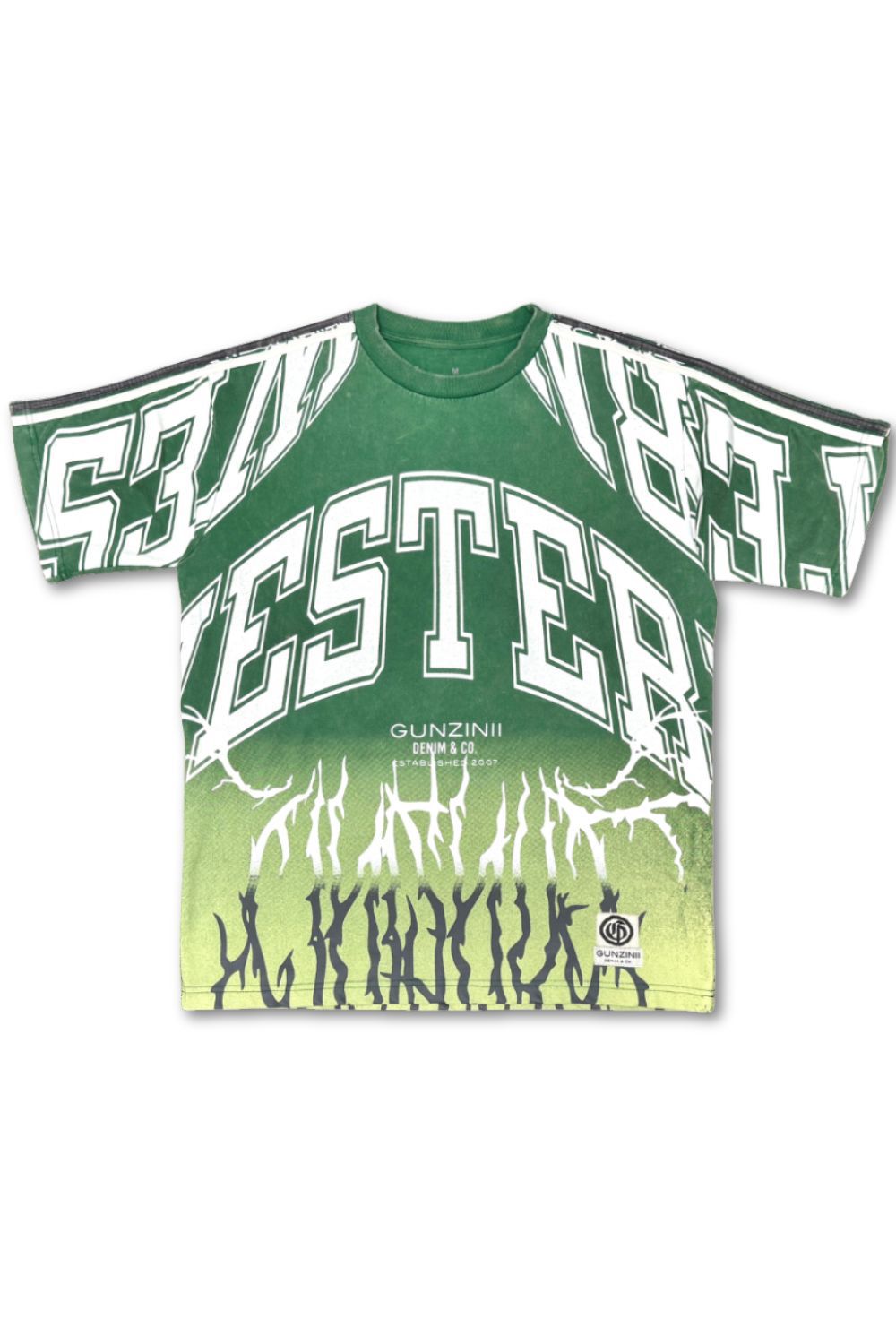 Gunzinii Western T-Shirt - Green