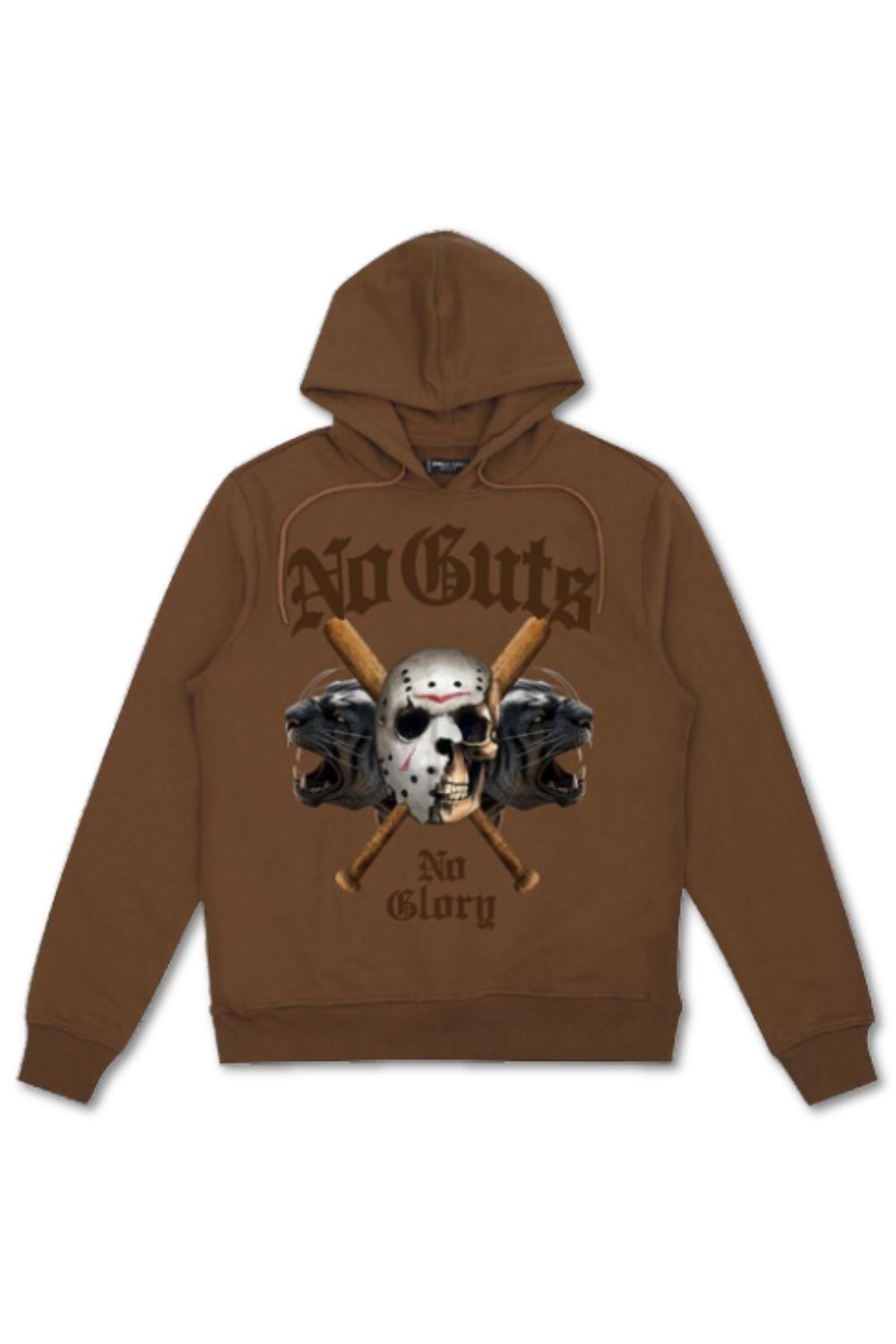 Roku Studio No Guts Jason Hoodie - Brown