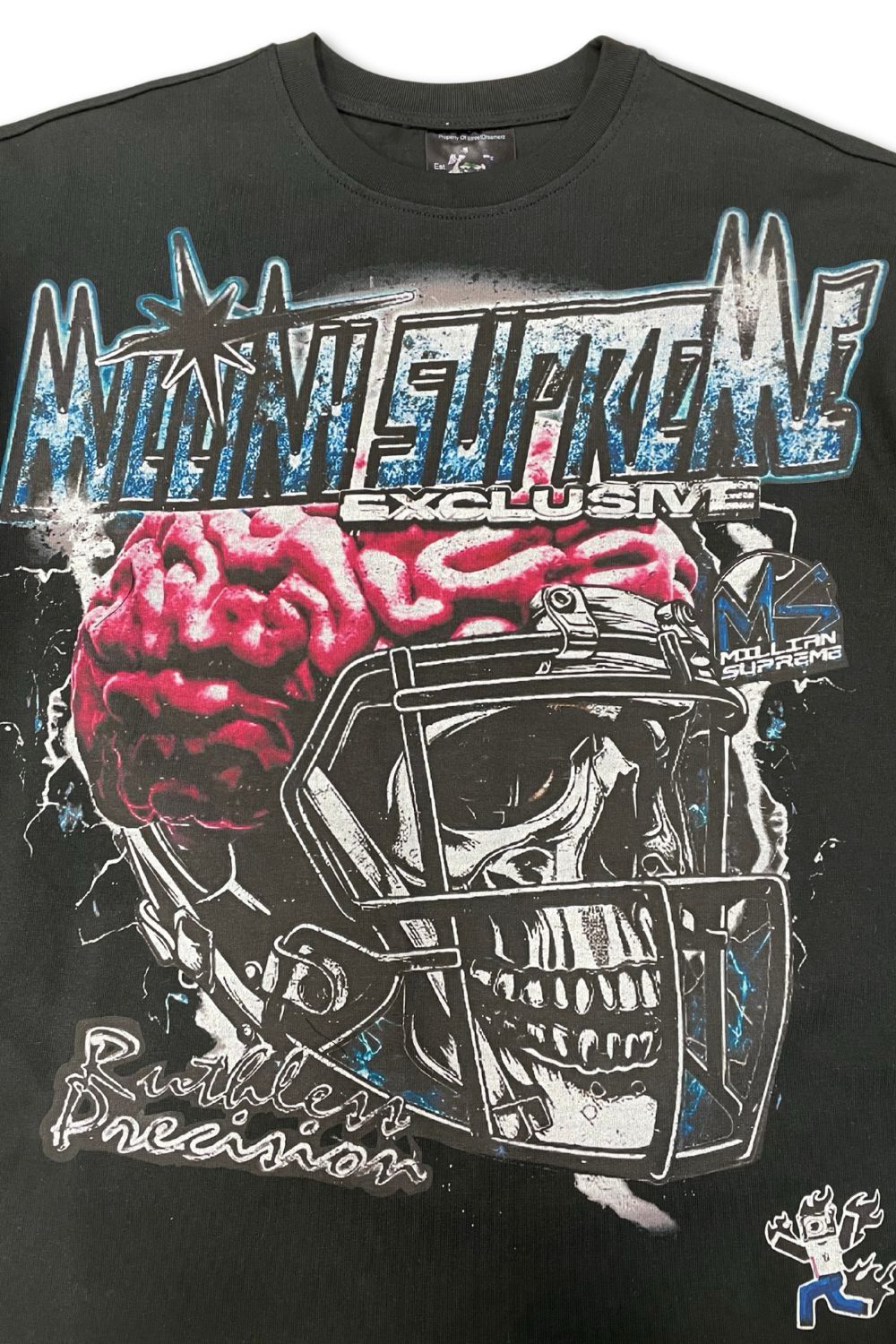 Millian Supreme Lethal Power Football Long Sleeve Tee