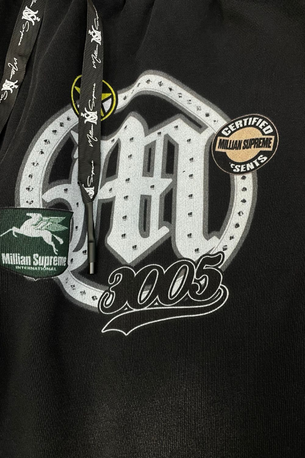 Millian Supreme -Patch Work Stacked Sweatpants