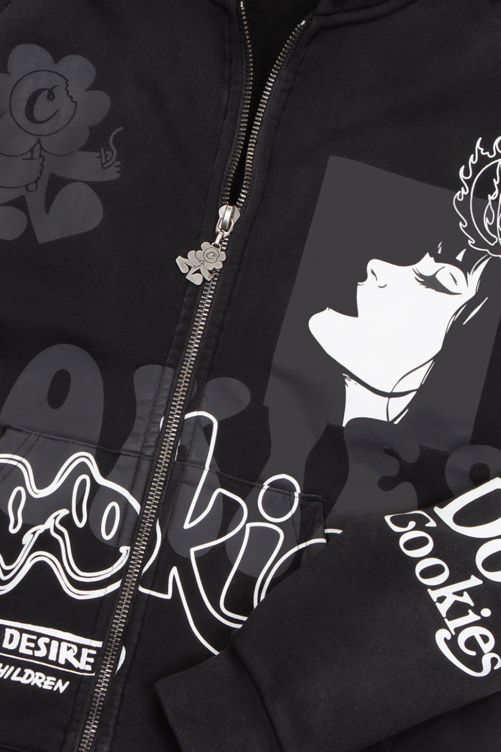Cookies Florist Zip Up Hoodie