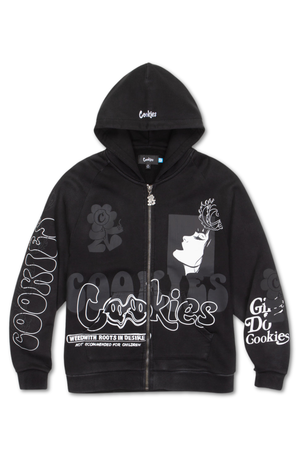 Cookies Florist Zip Up Hoodie