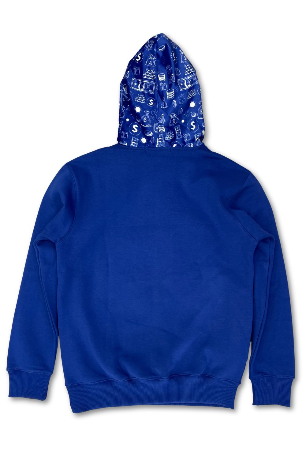 Focus Money Is The Real Motive Hoodie- Blue