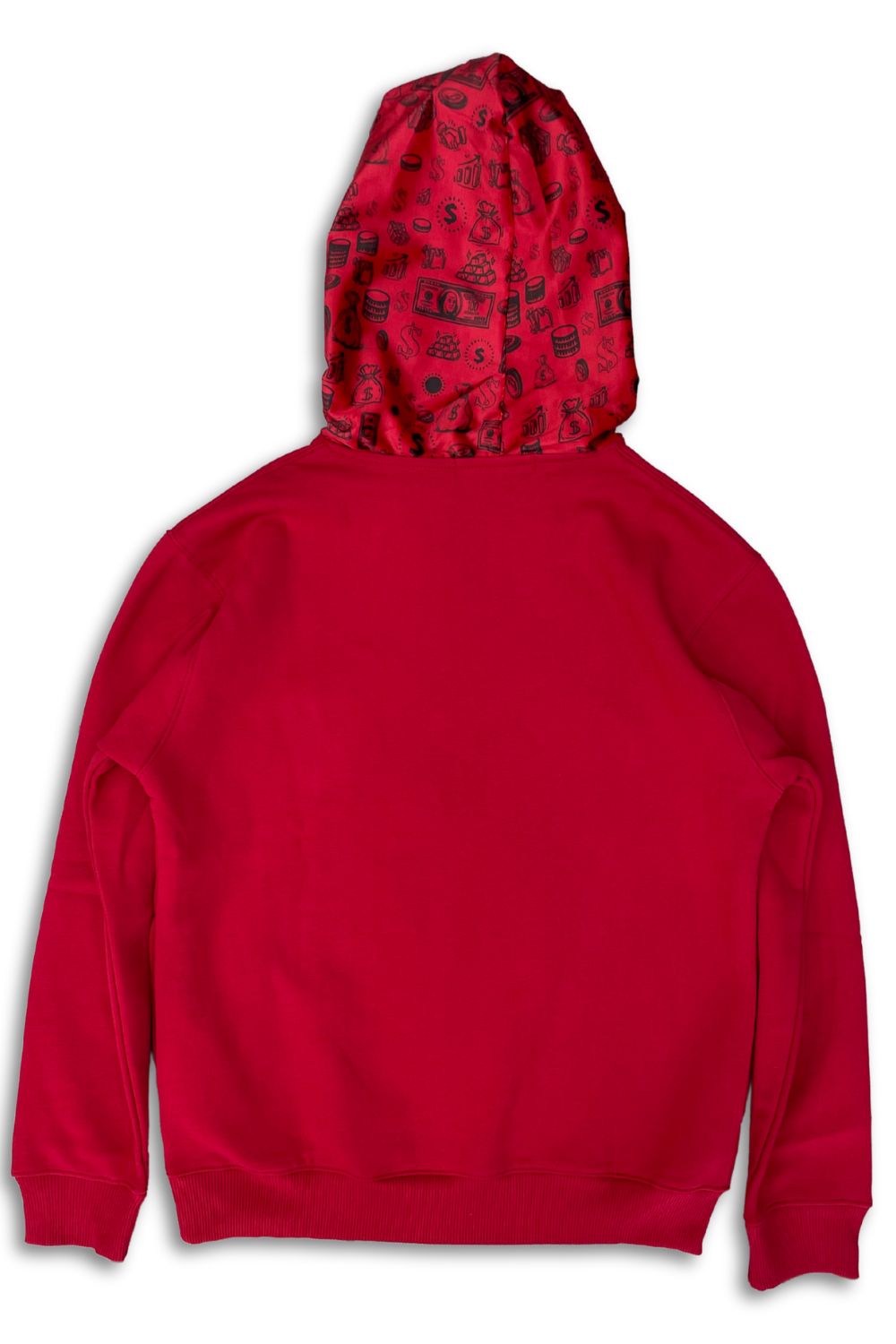 Focus Money Is The Real Motive Hoodie- Red