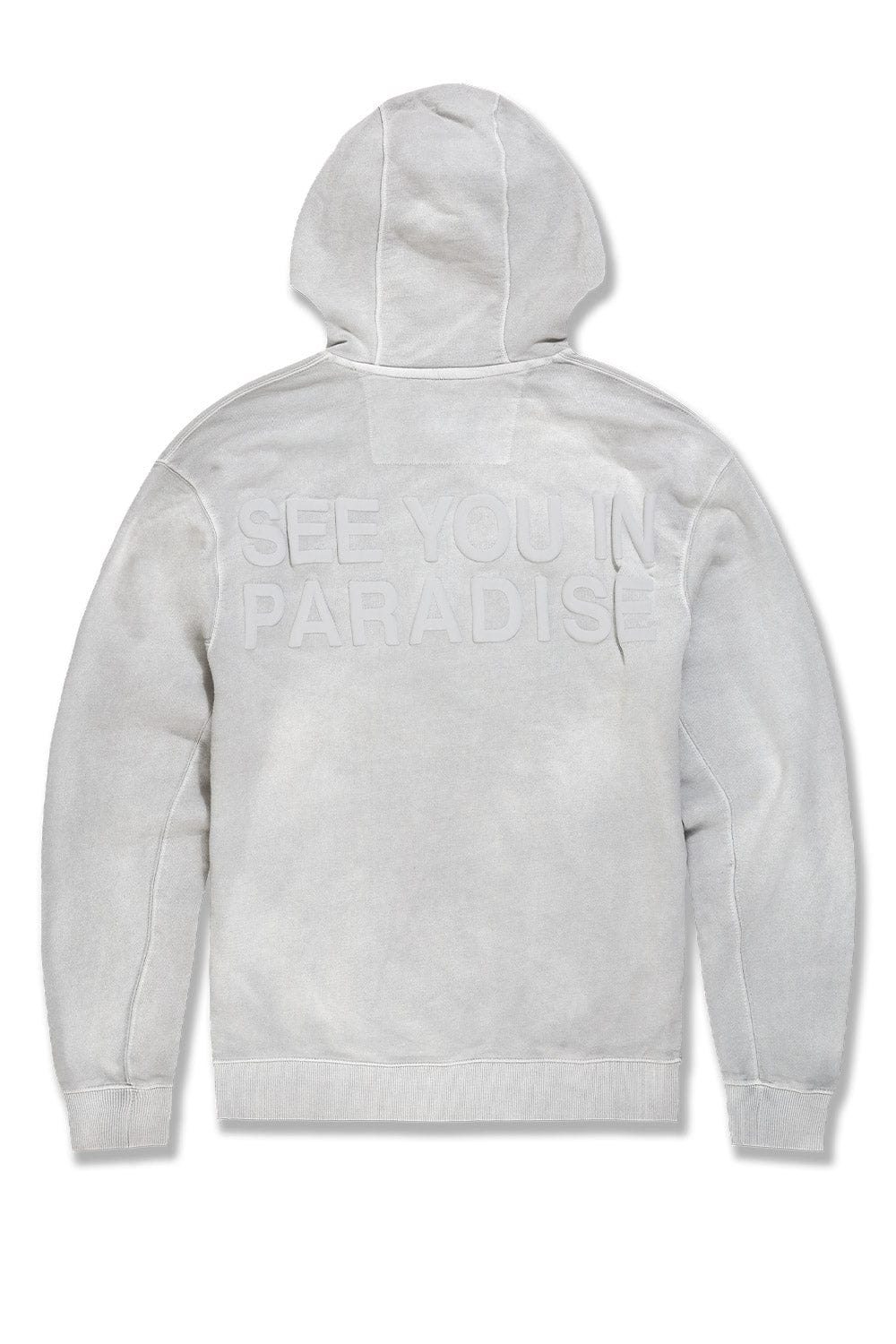 Jordan Craig Paradise Washed Hoodie- Light Grey