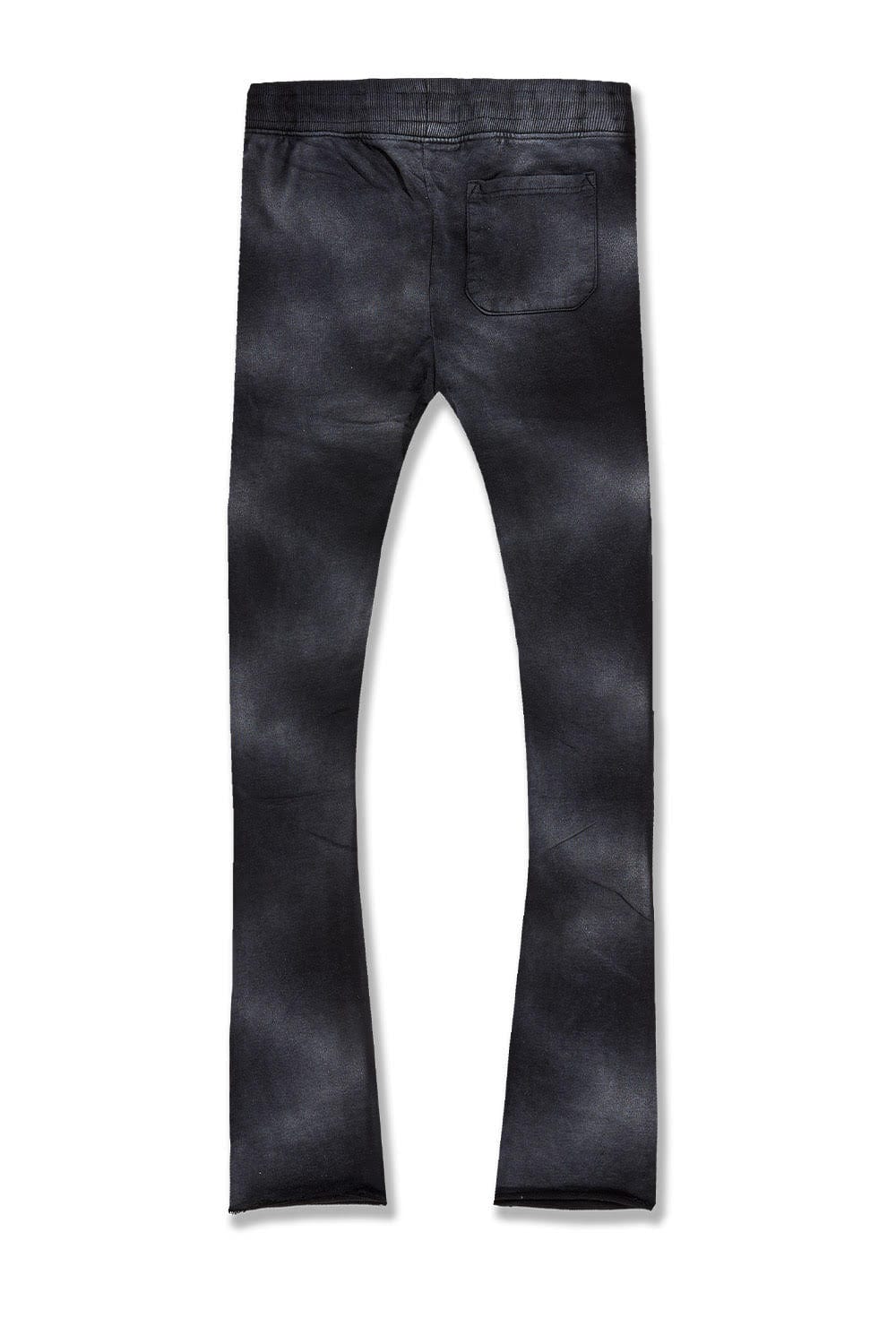 Jordan Craig Paradise Washed Stacked Sweatpants- Vintage Black
