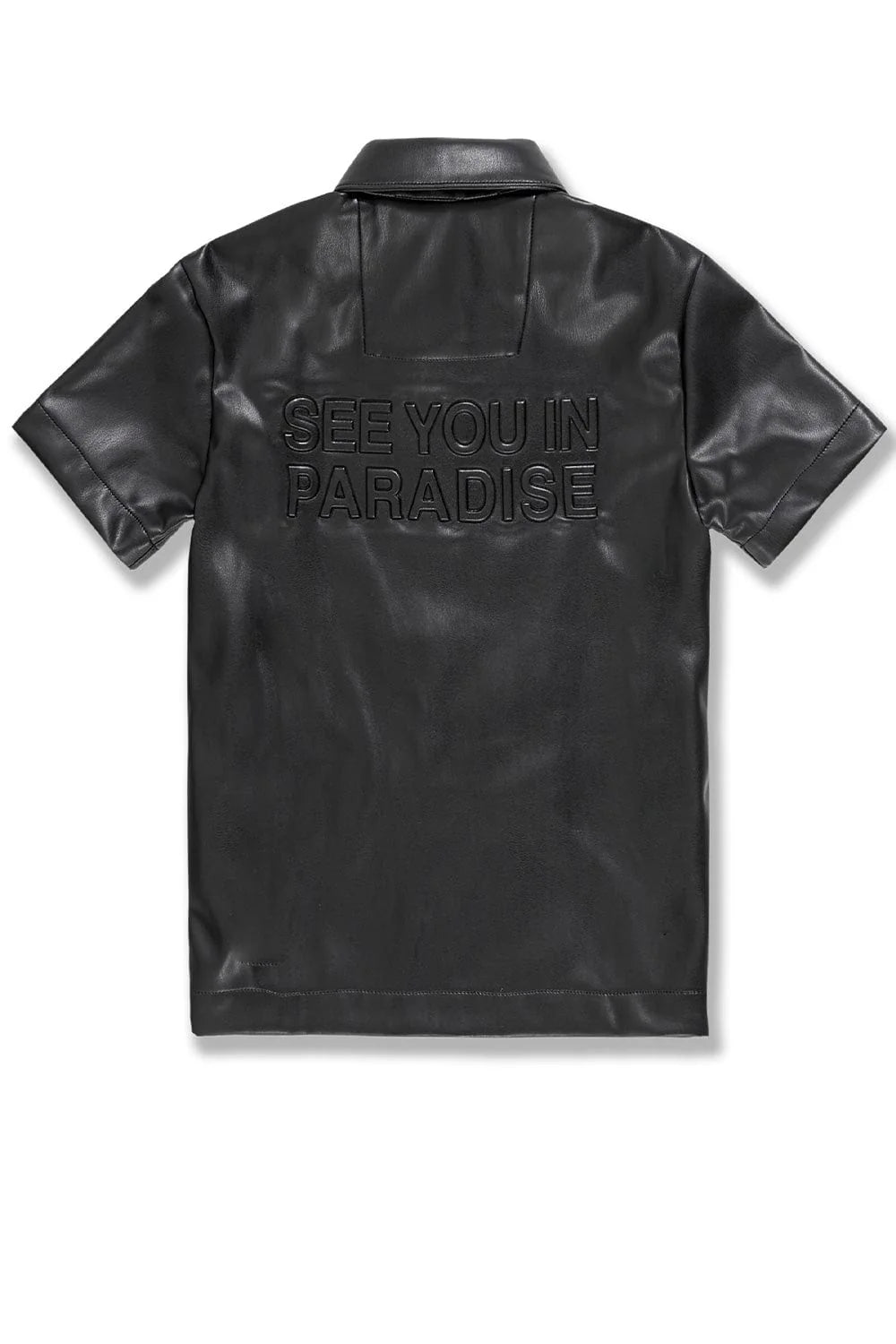 Kids Jordan Craig Thriller Full Zip T-Shirt- Black