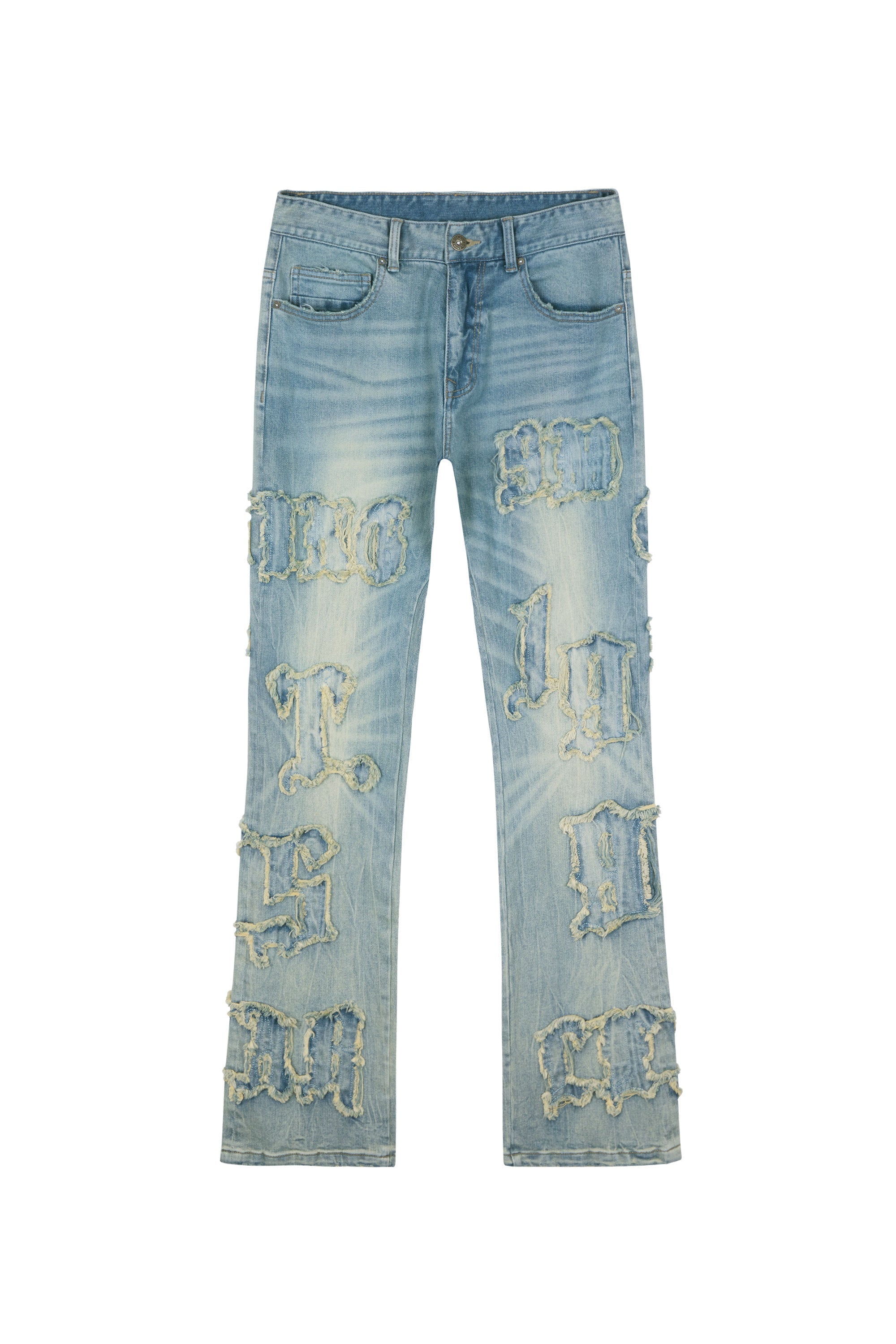 Light Blue Stacked Jeans