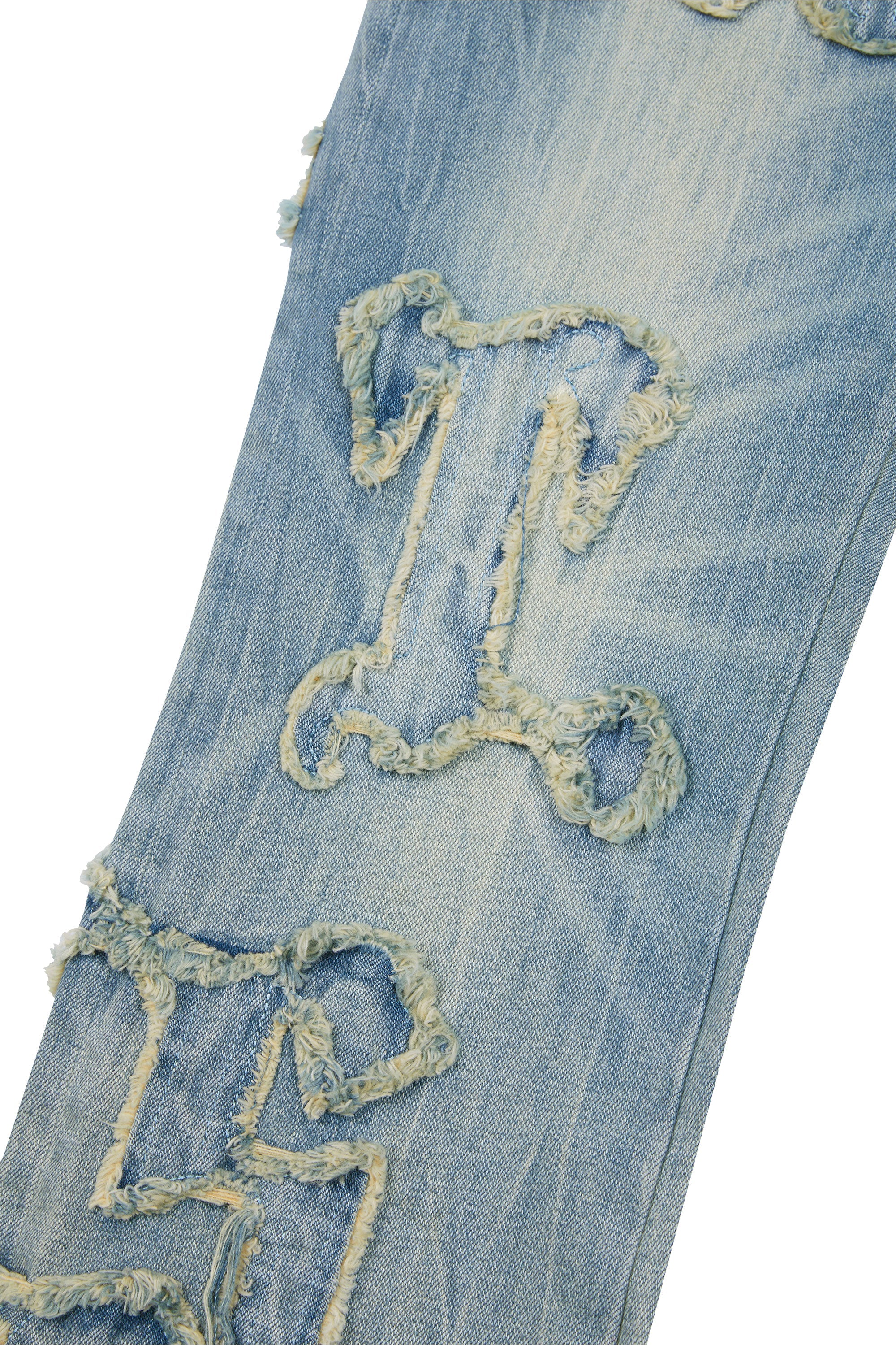 Light Blue Stacked Jeans