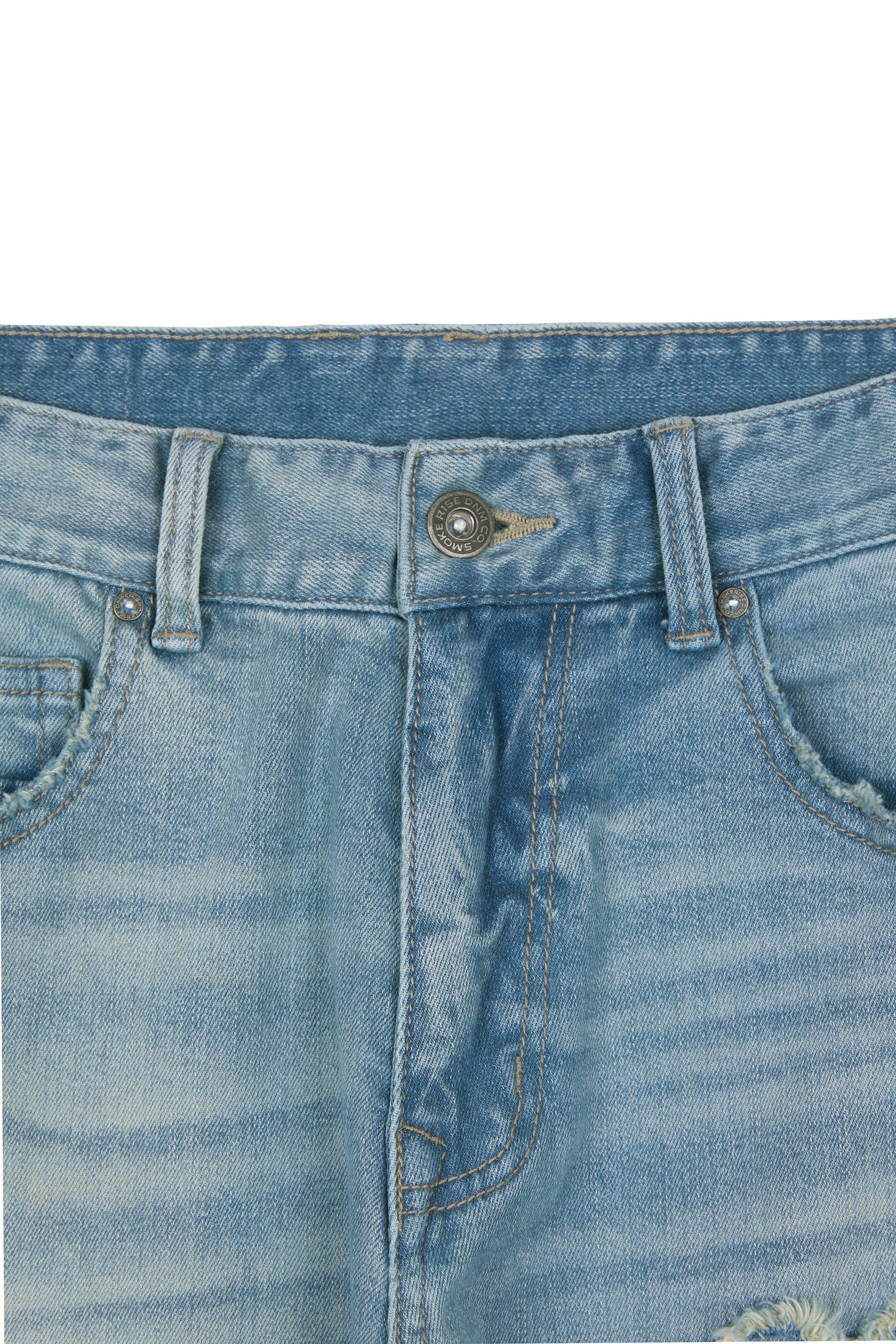 Light Blue Stacked Jeans