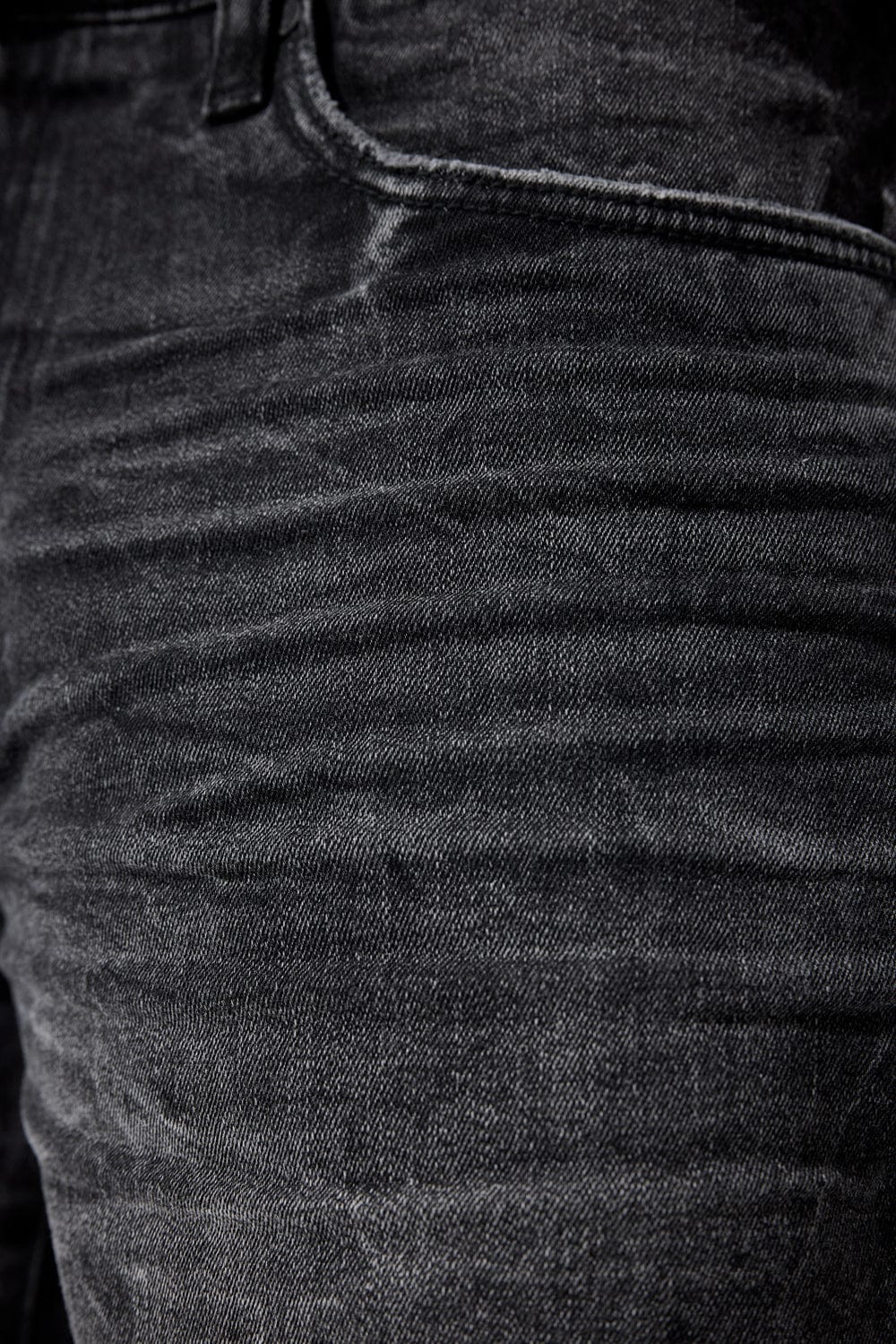 Jordan Craig Black Shadow Skinny Fit Jeans