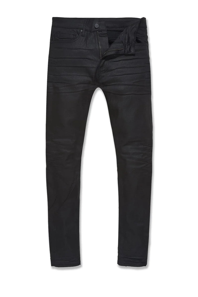 Jordan Craig - Slim Taper Fit - Smooth Criminal Denim - Jet Black - Sean Collection