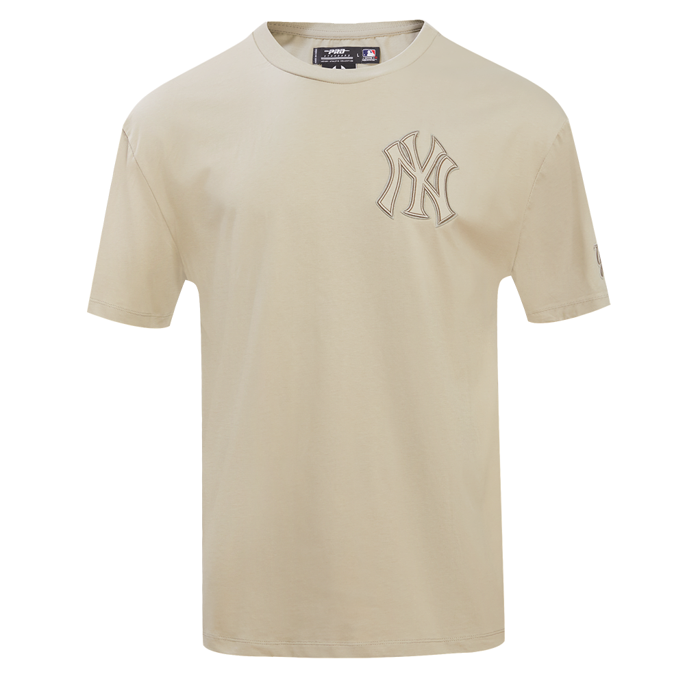 Pro Standard New York Yankees Neutral CJ Drop Shoulder Tee