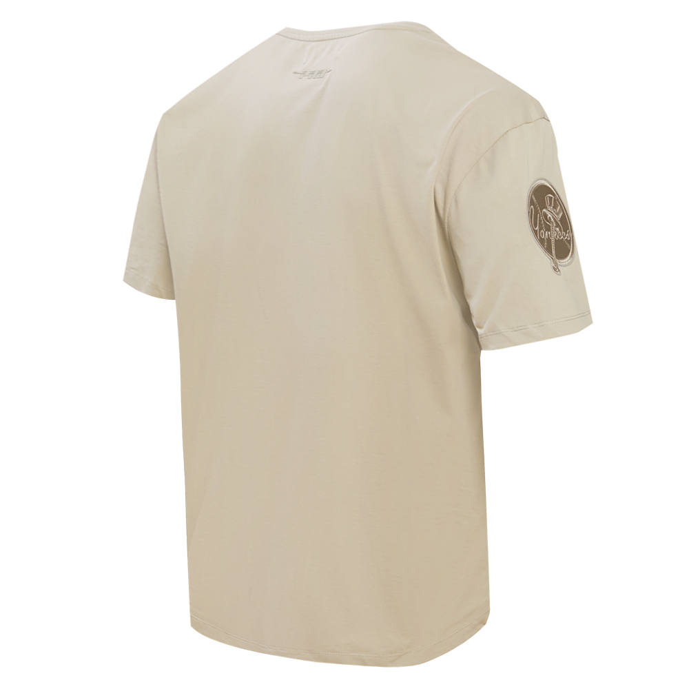 Pro Standard New York Yankees Neutral CJ Drop Shoulder Tee