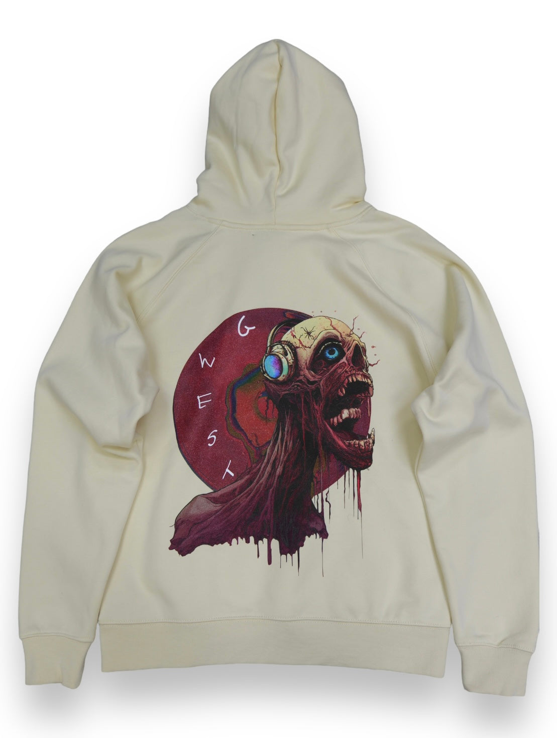 G West Vinyl Zombie Hoodie (Cream)