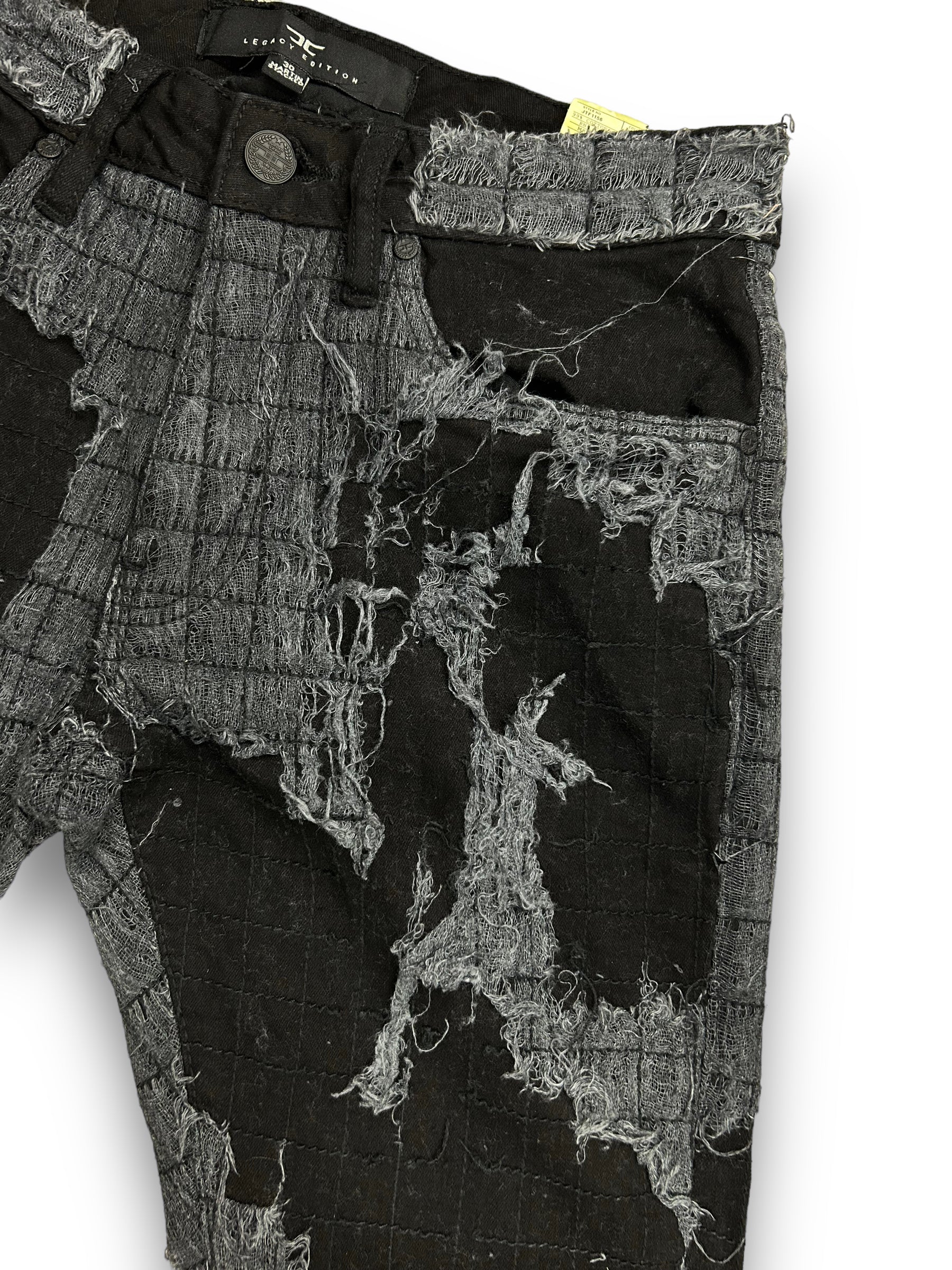 Jordan Craig Black Stacked Jeans