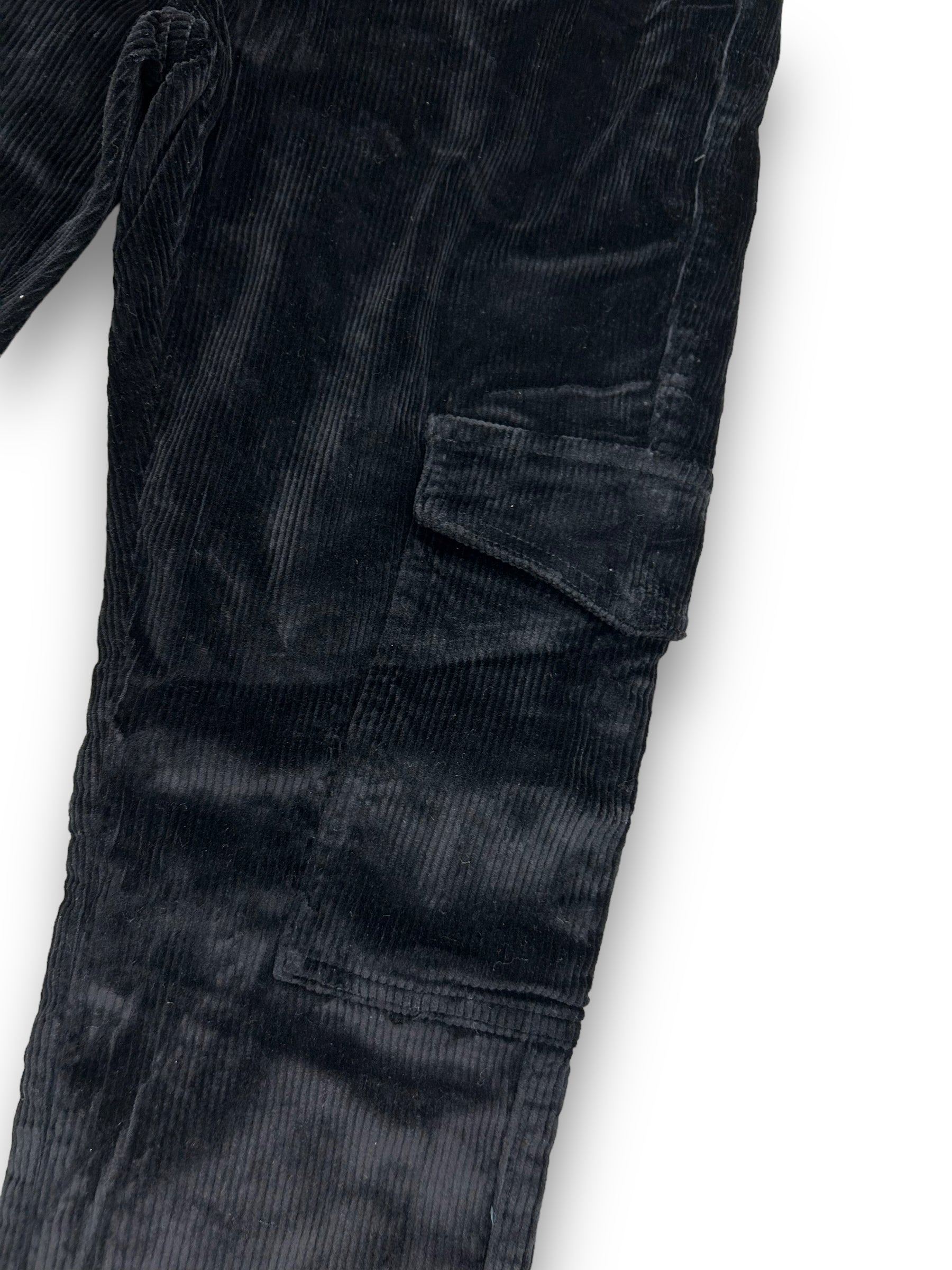 Qualified Denim Premium Slim Skinny Corduroy Cargo Pants