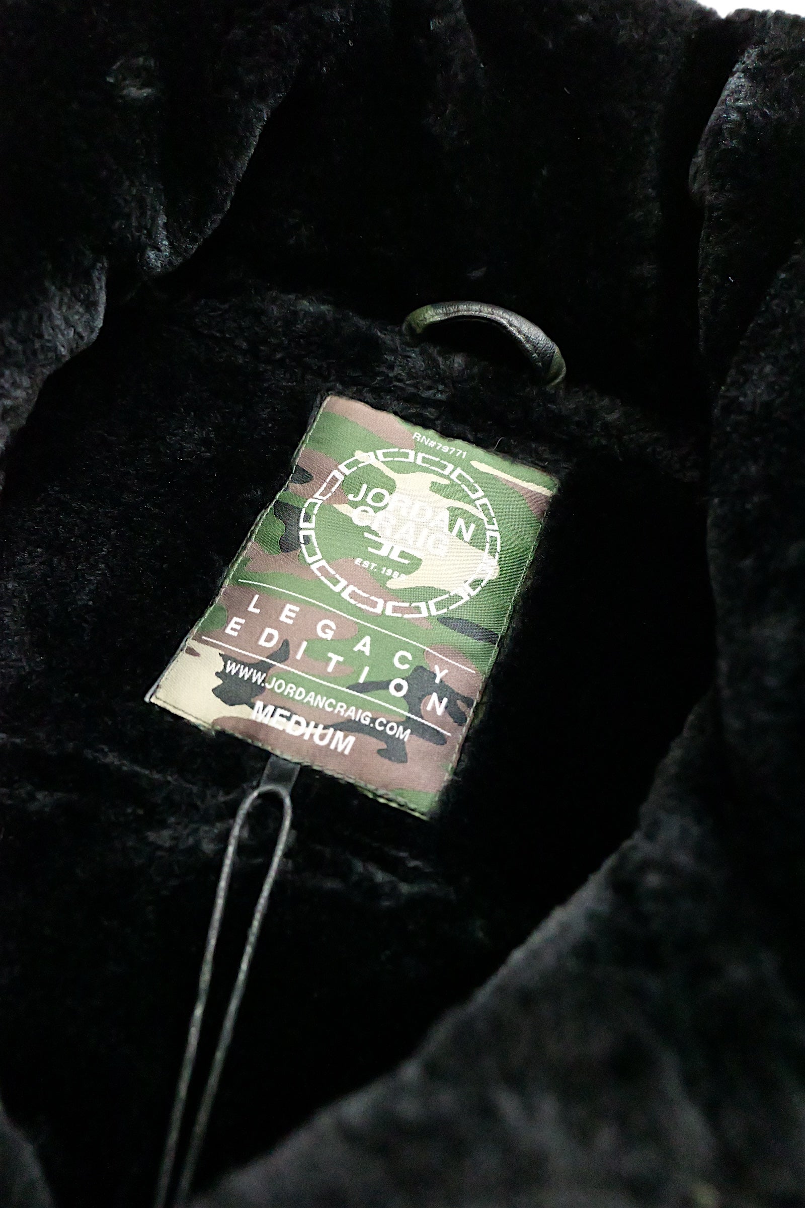 Jordan Craig Shearling Coat - Camo