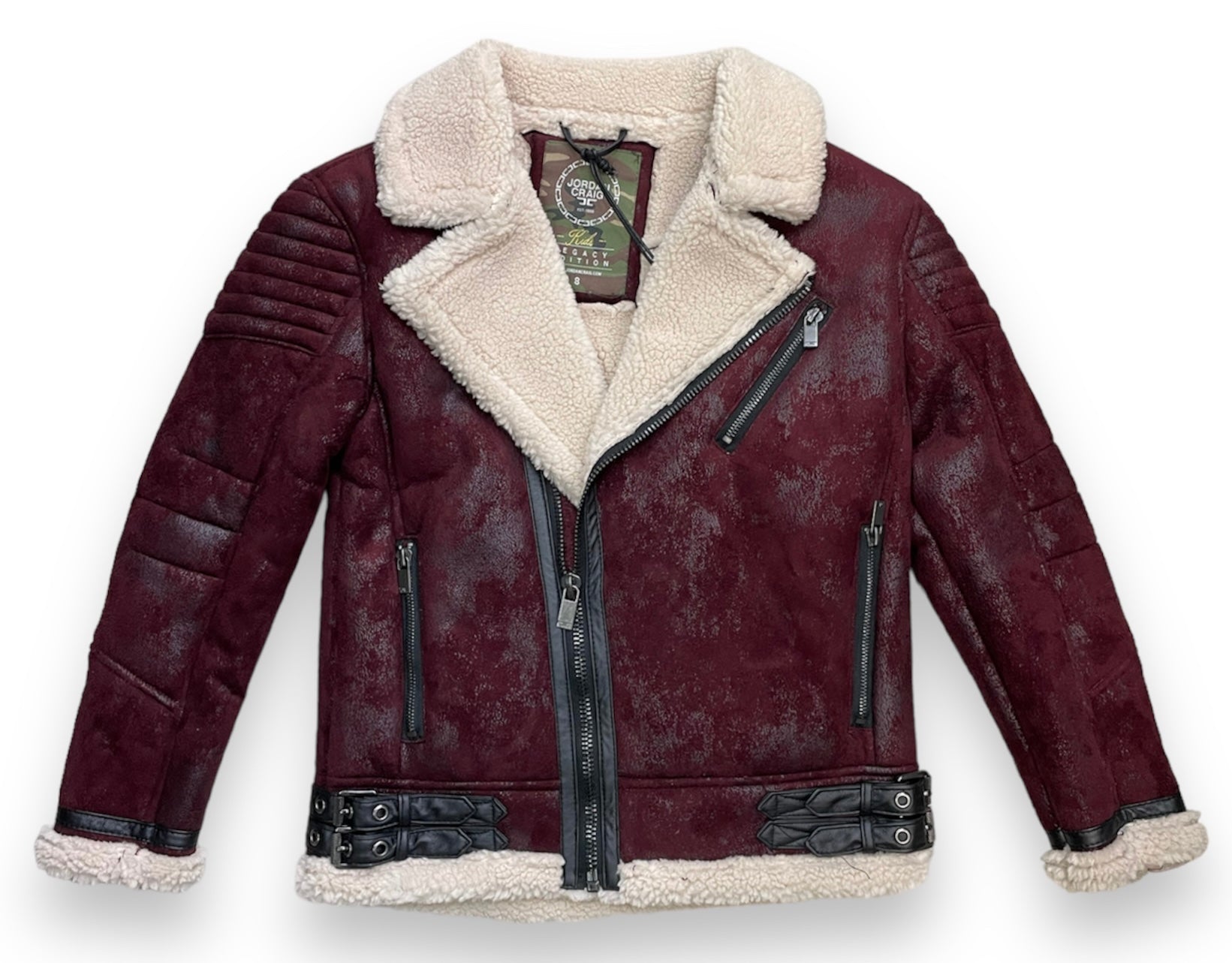 Boys Jordan Craig Shearling Coat