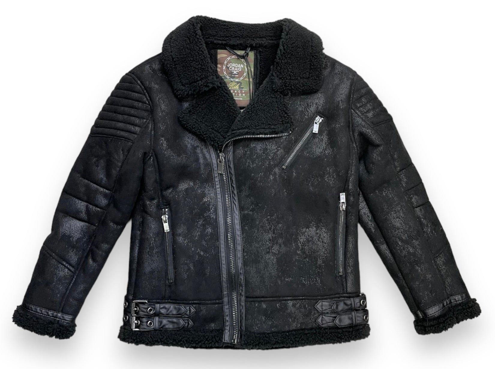 Boys Jordan Craig Shearling Coat