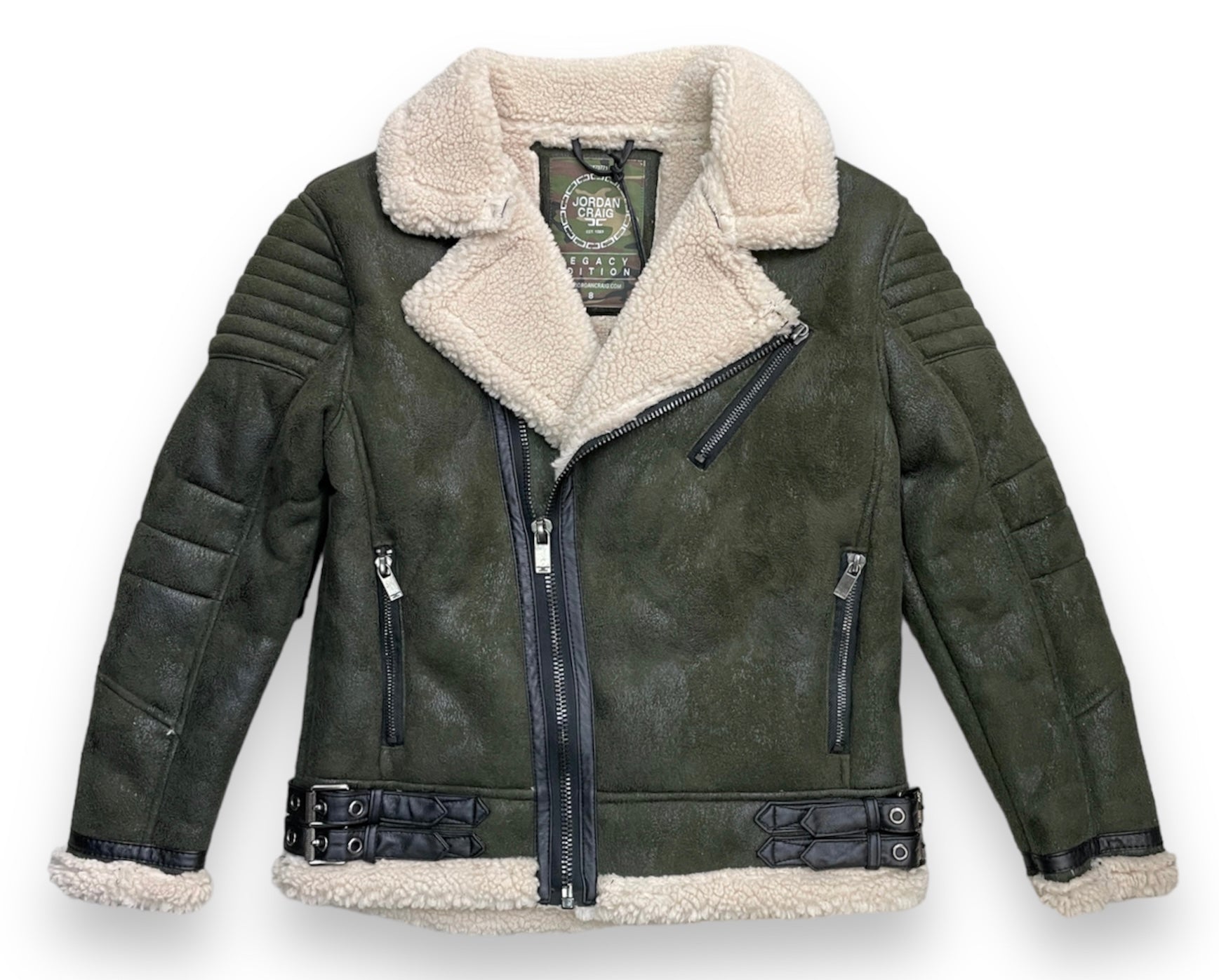 Boys Jordan Craig Shearling Coat