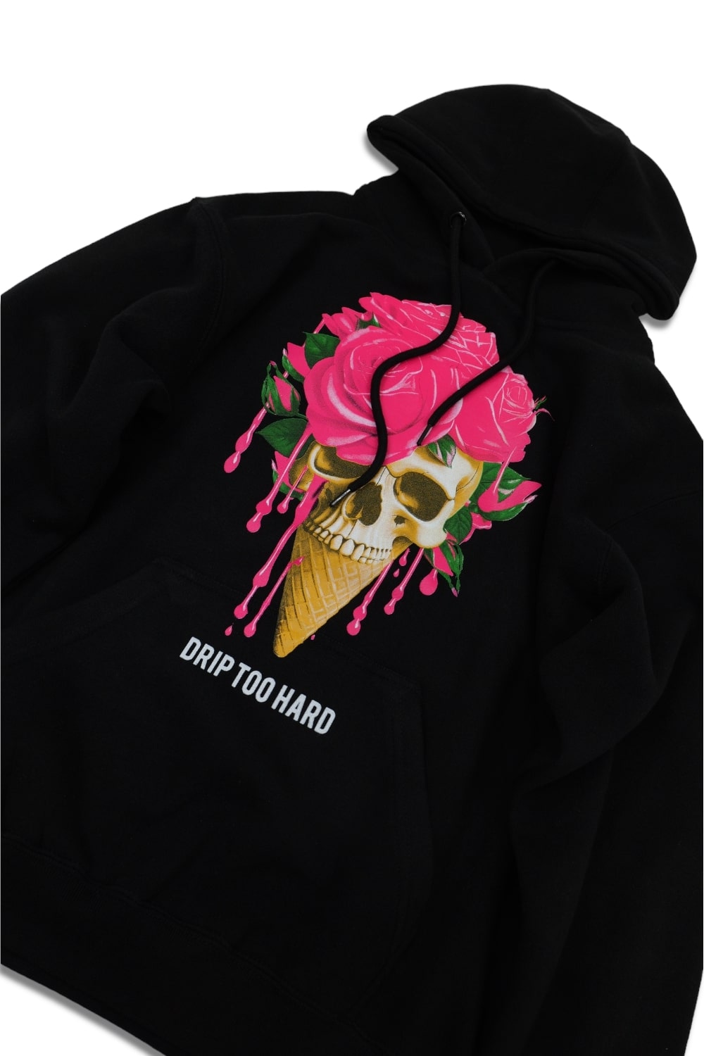 Skull graphic hoodie