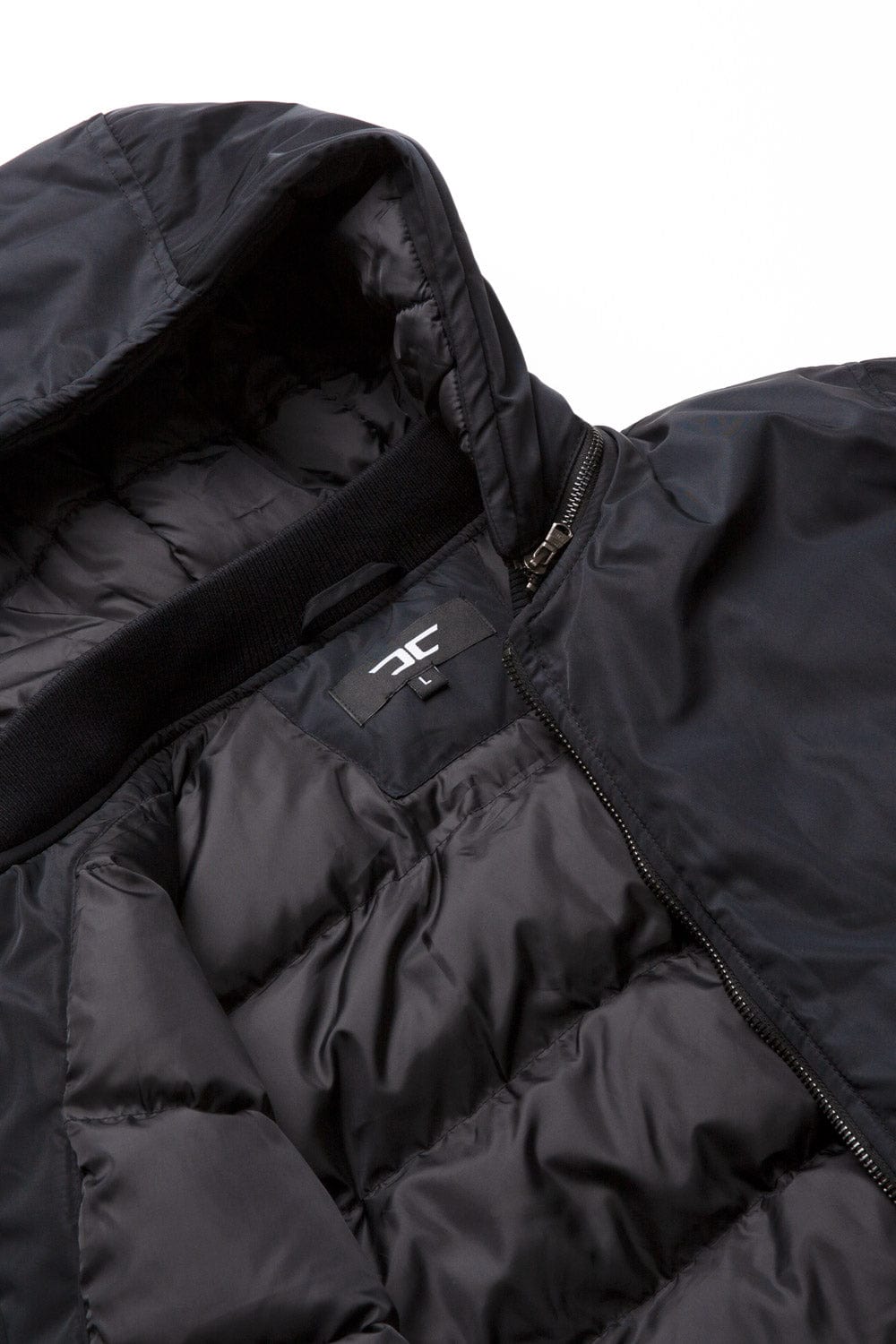 Jordan Craig Squadron Hooded Bomber Jacket (Black)