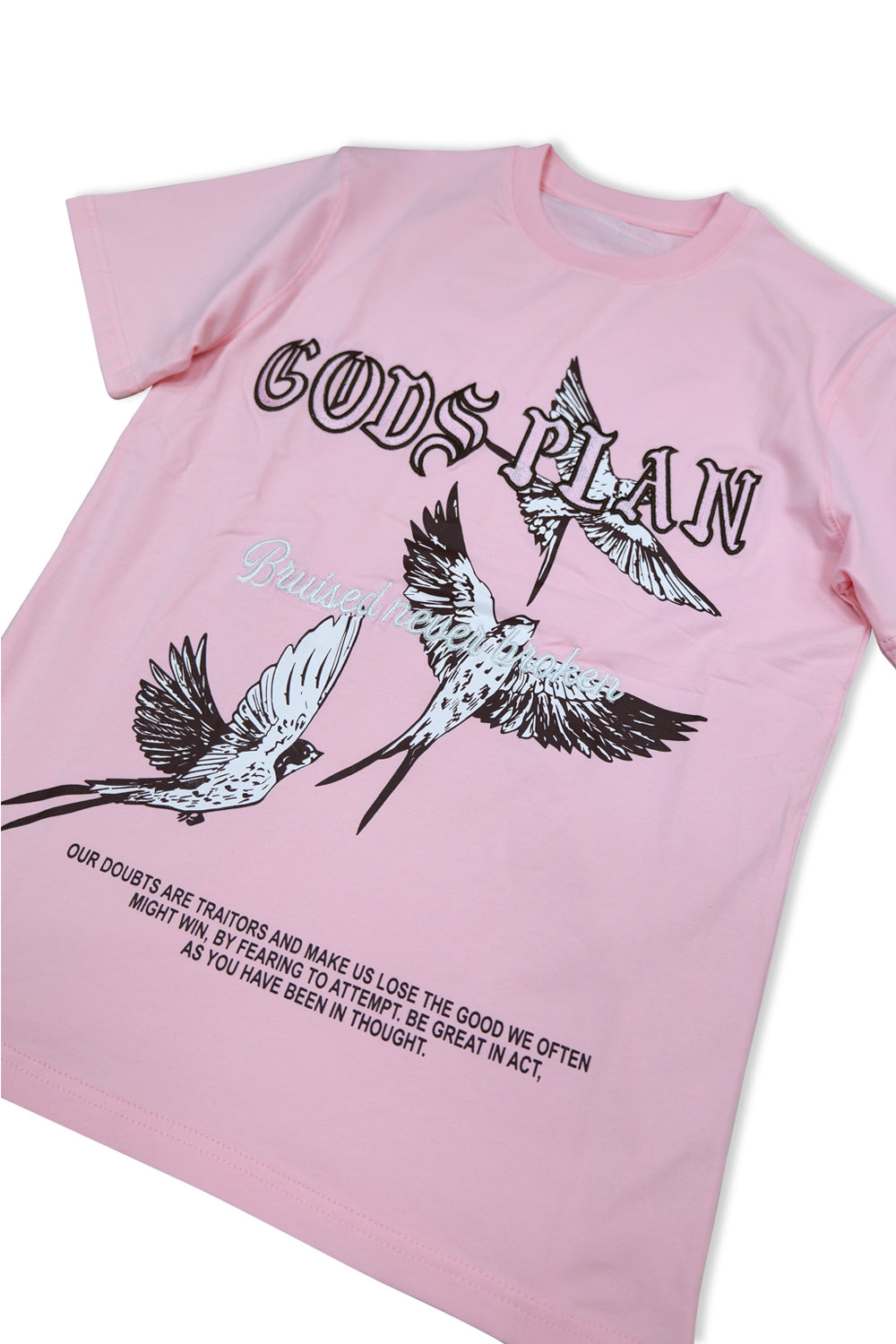 Focus Pink Gods Plan Tee